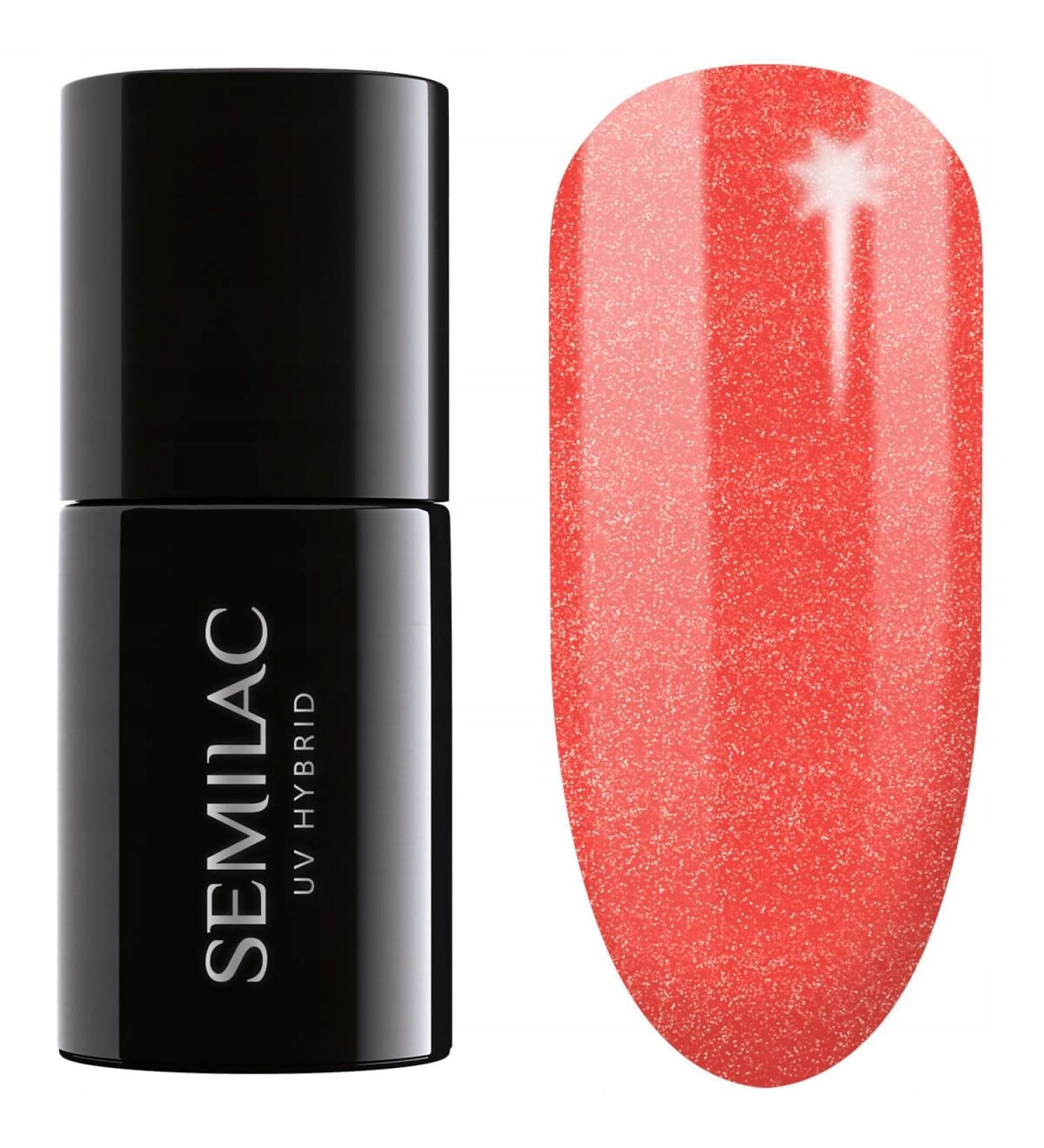 Buy Semilac UV Nail Polish Hybrid 392 Red HeartBreaker - 7ml | Love is in the Nails Collection | International Shipping Available - Buy Online on GoSupps.com