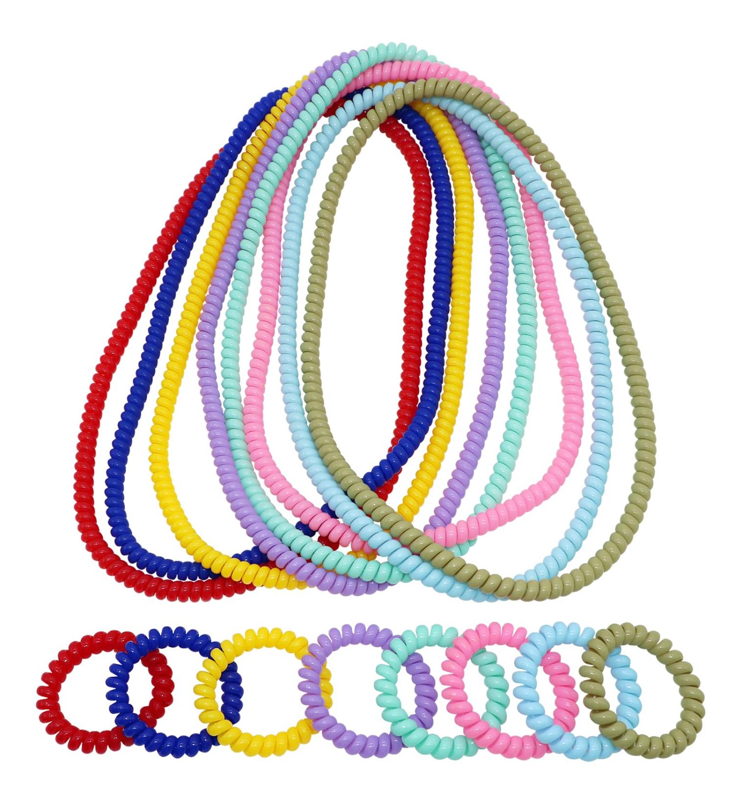 Stretchy Coil Chew Necklaces and Bracelets 16 Pack for Sensory Kids | Teething Bracelets & Necklace for Boys and Girls with Autism ADHD SPD | Fidget Toys to Reduce Biting and Anxiety - Buy Online on GoSupps.com