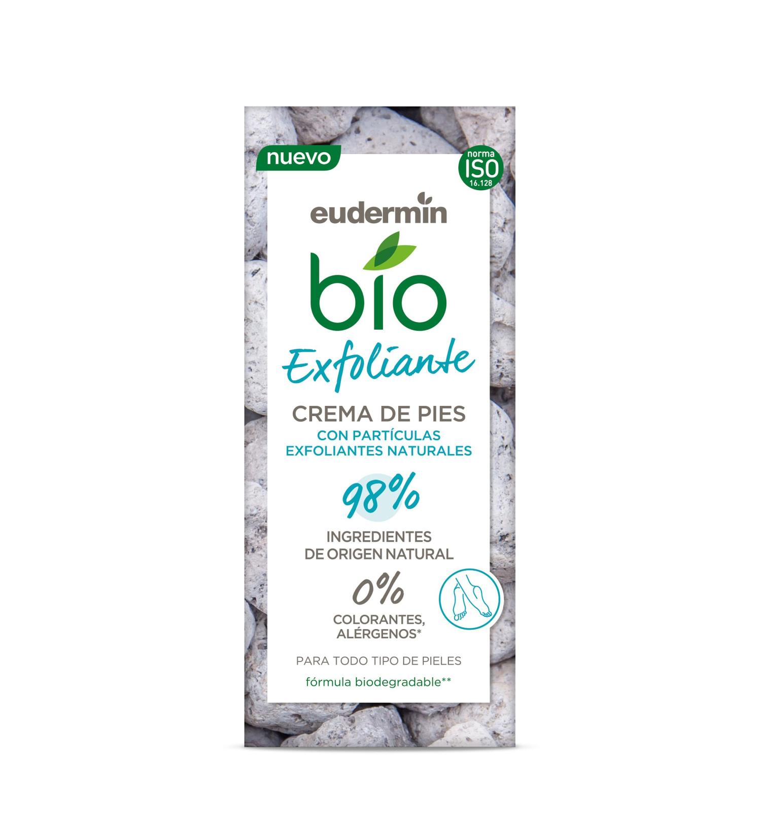 Eudermin organic foot peeling cream tube 75 ml