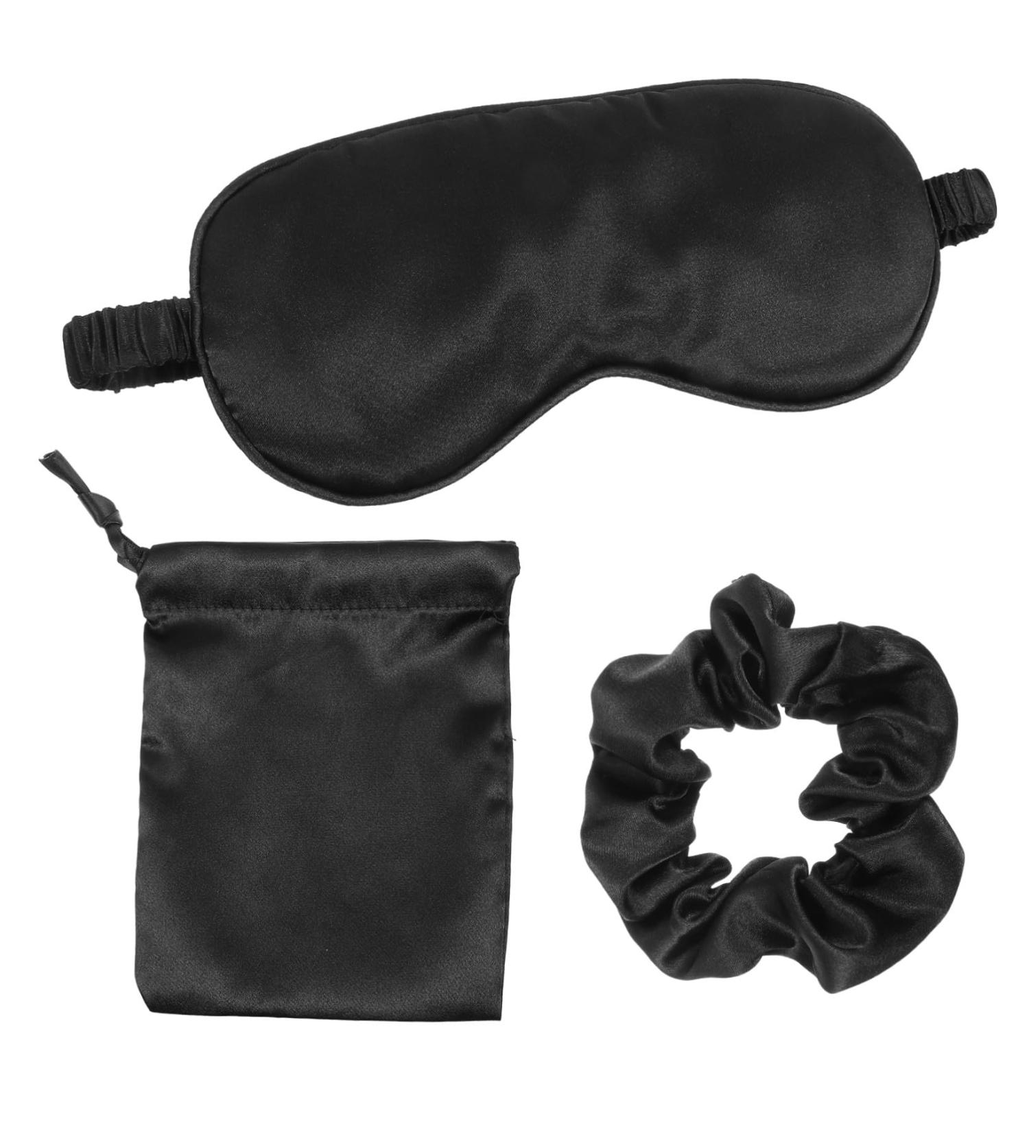 Yardenfun 3pi ces Masque de Sommeil Cache- il Bandeau avec lastiques pour Yeux Ensemble Pochette Cordon - Buy Online on GoSupps.com