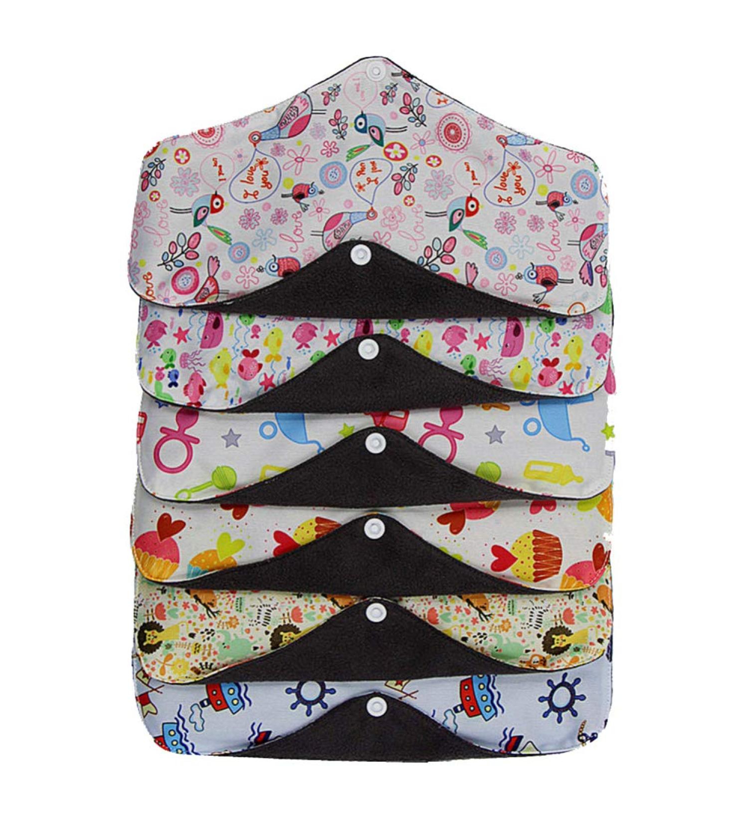 Artibetter Reusable Organic Bamboo Cloth Period Pads for Heavy Flow Protection - Washable & Leakproof (M11) - Buy Online on GoSupps.com