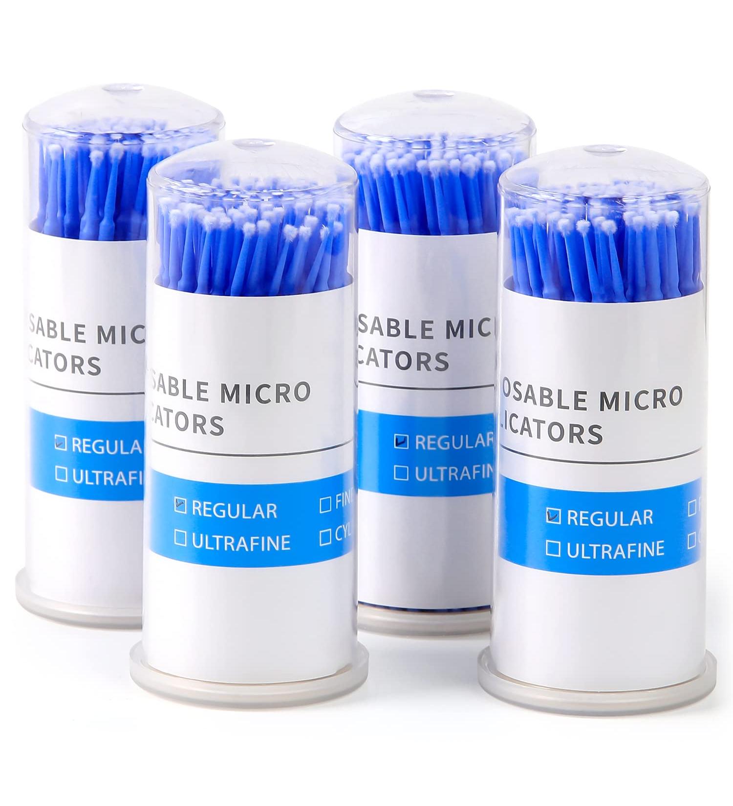 JMU Dental Micro Applicators Brushes - 400 Disposable Microswabs (2.5mm) for Precision Dental Care | International Shipping Available - Buy Online on GoSupps.com