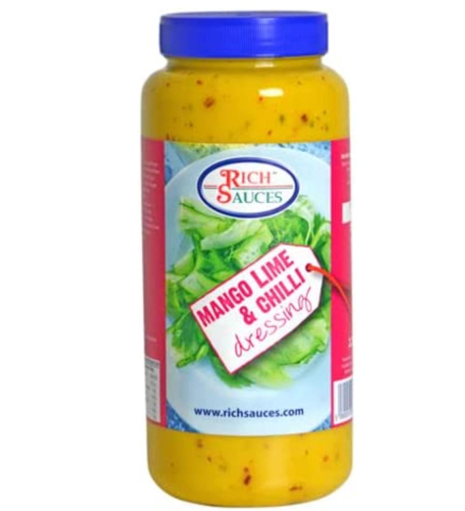 Mango Lime and Chilli Sauce/Lime & Chilli Dressing/Lime & Chilli Dip 2.25kg.