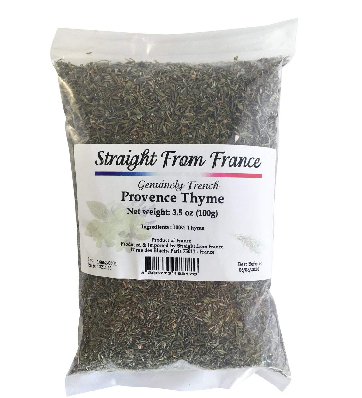 Straight from France Ground Thyme Leaves from Provence 3.53oz