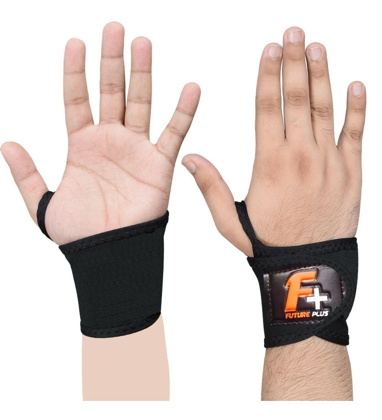 Wrist Brace Support for Tendonitis Relief | Adjustable Wrist Wraps for Sports & Injury Recovery | Carpal Tunnel Pain Relief - Buy Online on GoSupps.com