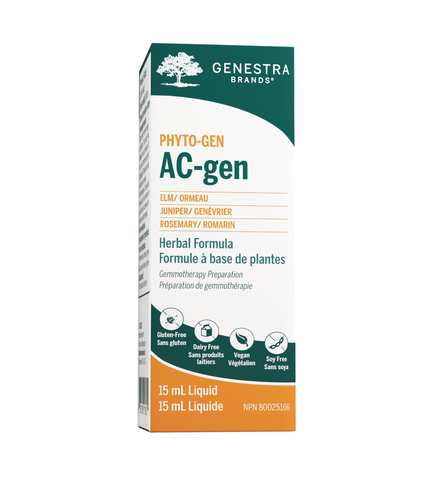 Genestra Brands - Acn-gen - Elm Juniper and Rosemary Herbal Formula - 15 ml Liquid - Buy Online on GoSupps.com