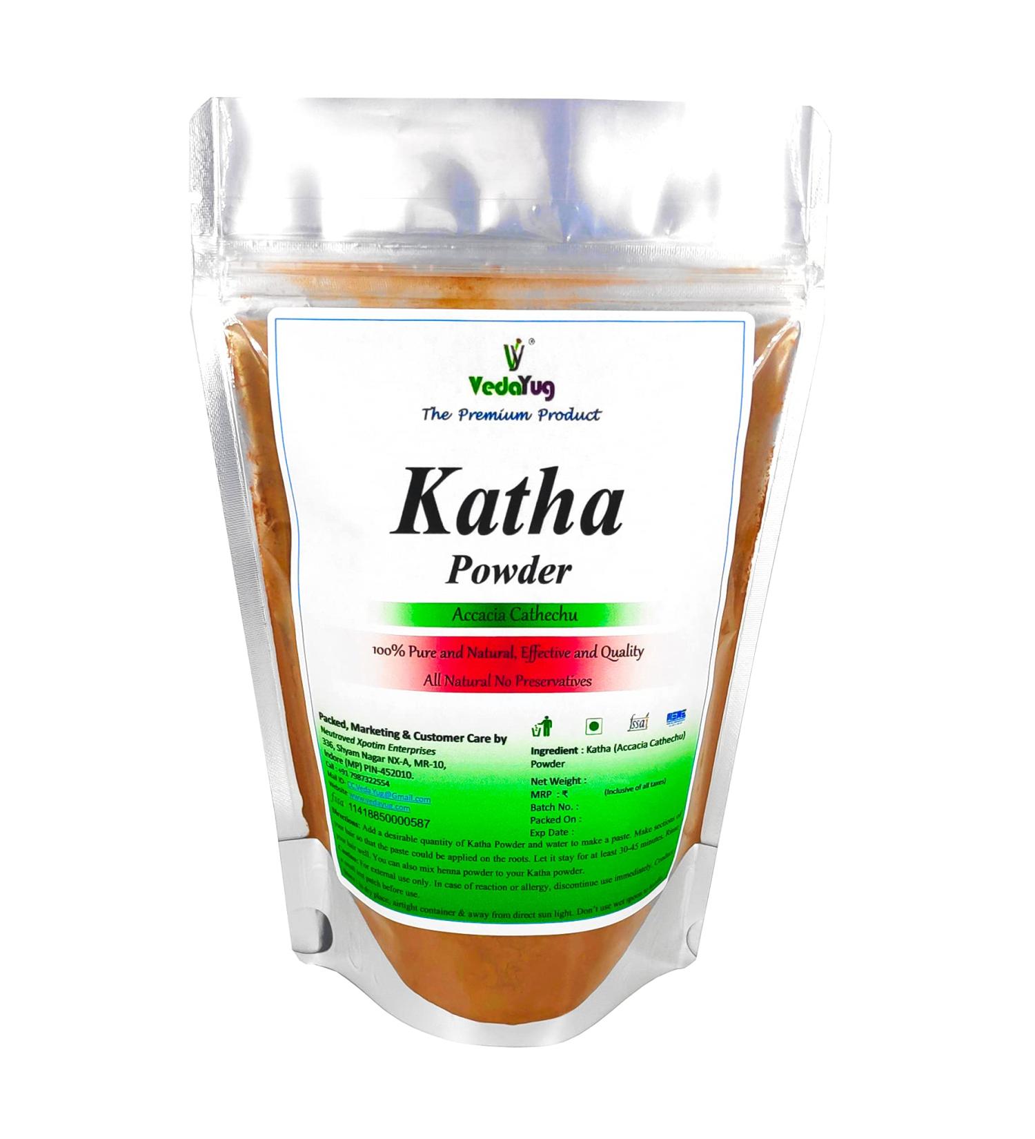 100% Pure Katha Powder - Premium Quality (100 Gram) | International Shipping - Buy Online on GoSupps.com