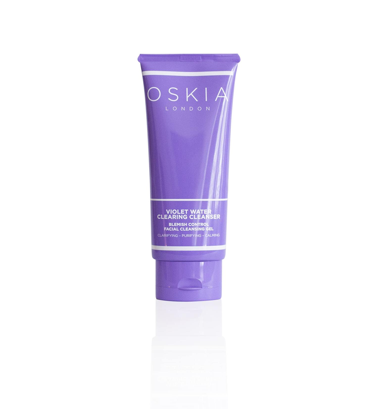 OSKIA Violet Water Clearing Cleanser 100ml VIOLET WATER CLEARING CLEANSER BLEMISH CONTROL FACIAL CLEANSING GEL - Buy Online on GoSupps.com
