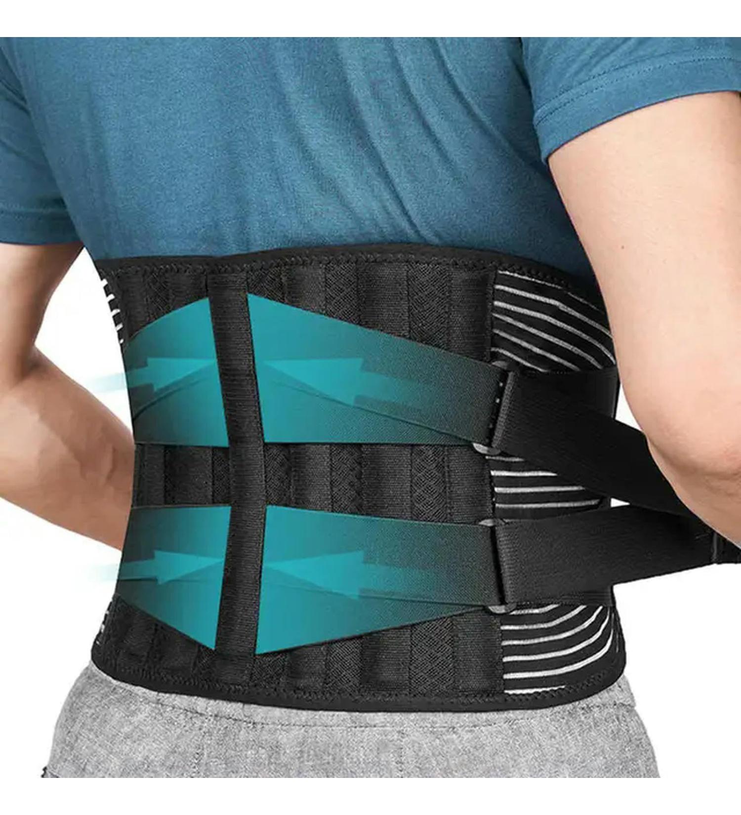 LCPQHUAG Back Braces for Lower Back Pain Black L-Waist 95-115cm - Buy Online on GoSupps.com