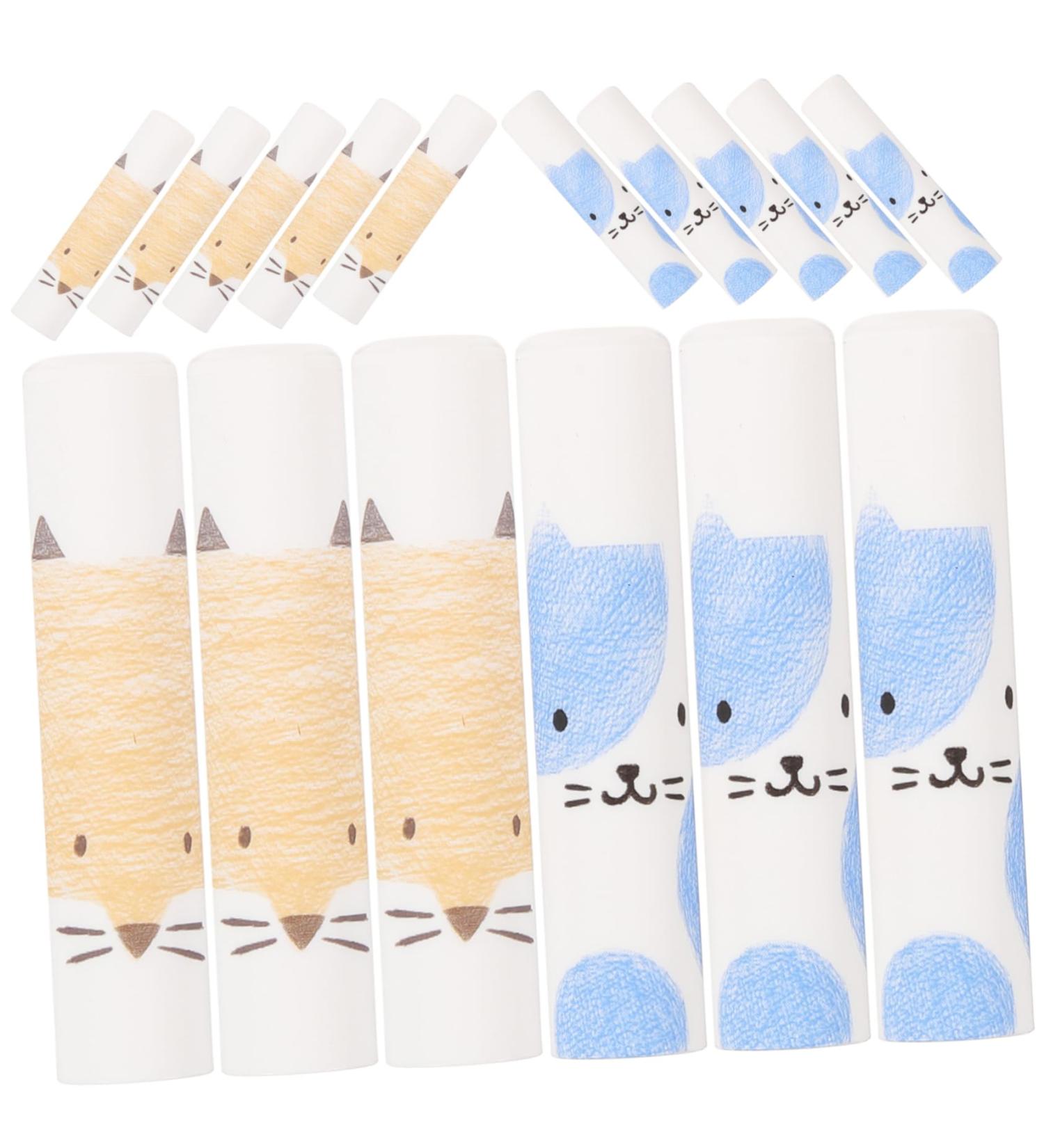 ABOOFAN 18pcs Lead Pencils Classroom Stationery Accessories Pencil Tip Cover Pencil Tip Cap Pencil Cover for Student Stationery Supplies Pencil Caps for Student Plastic Cute Pen Cap - Buy Online on GoSupps.com