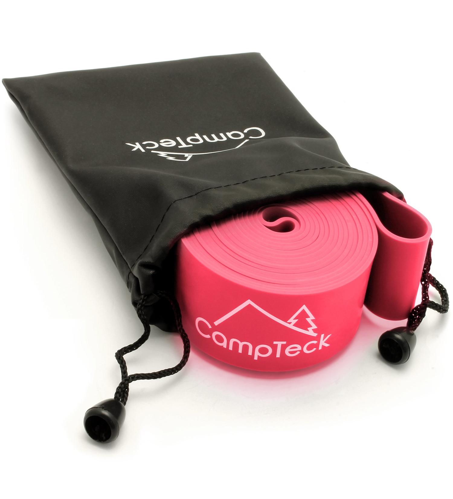 CampTeck Ballet Stretch Band - Large 225cm | Pink | Perfect for Dance Yoga Gymnastics Pilates & More | Multiple Sizes & Colors Available - Buy Online on GoSupps.com