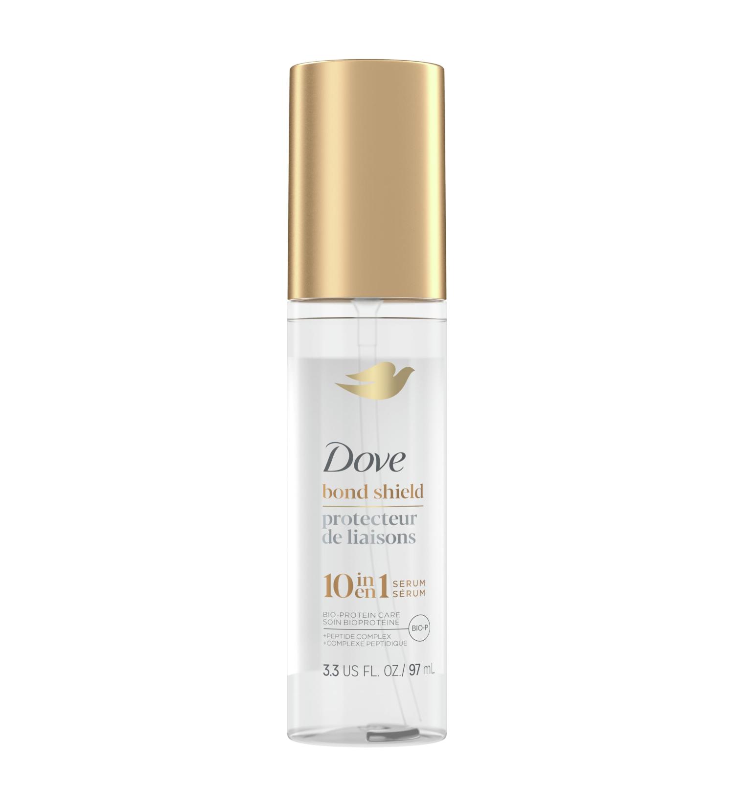 Dove 10 in 1 Bond Shield Serum for Damaged Hair with Bio Protein Care - 3.3 oz | International Shipping Available - Buy Online on GoSupps.com