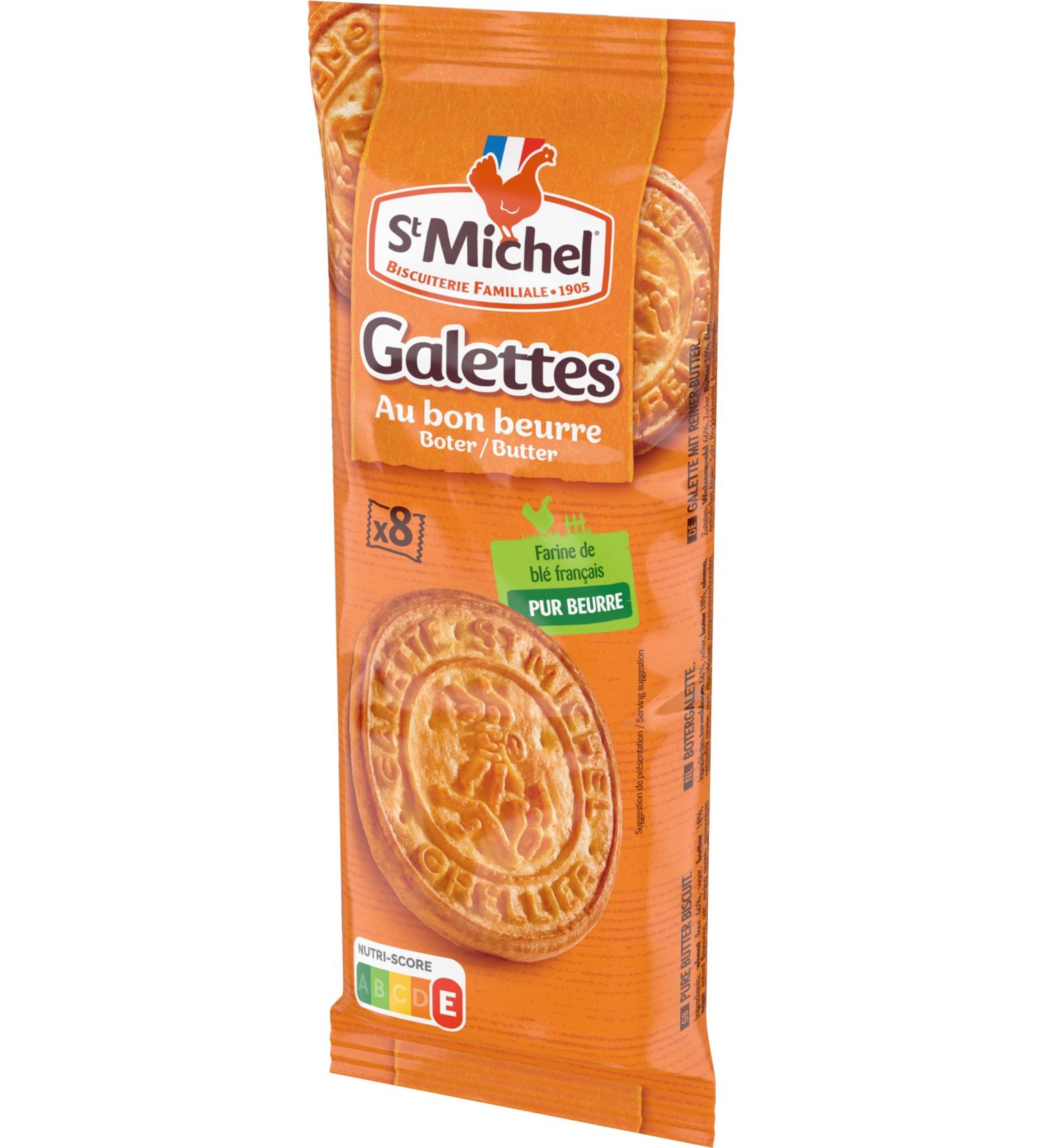 St Michel - Good Butter Pancakes - 8 Pancakes - 60 G - 32 Packets - Buy Online on GoSupps.com