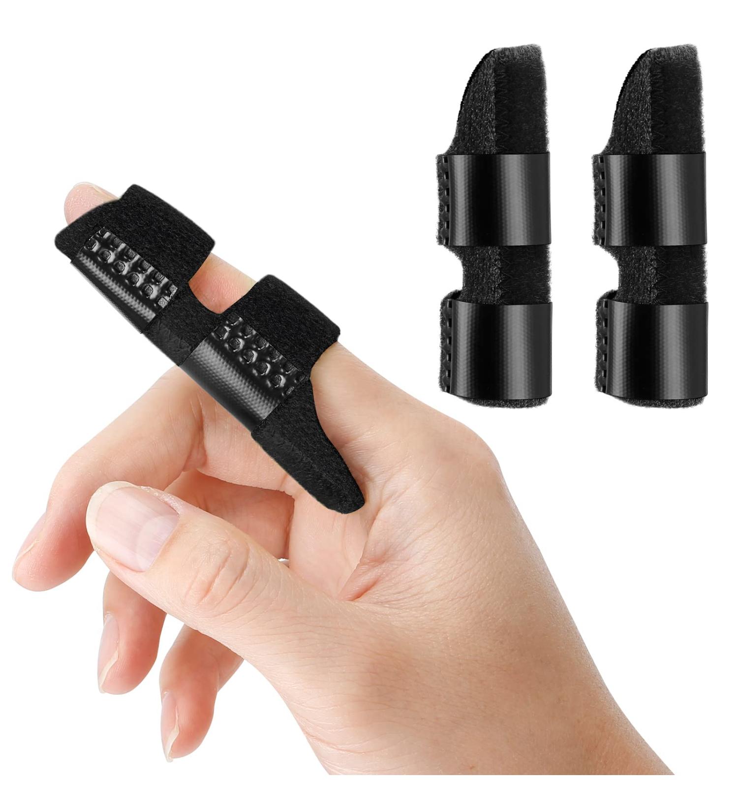 MOICAINY 2-Piece Finger Rail Set - Medical Finger Bandage for Index Middle and Small Fingers - Durable Splint for Injury Recovery - Buy Online on GoSupps.com
