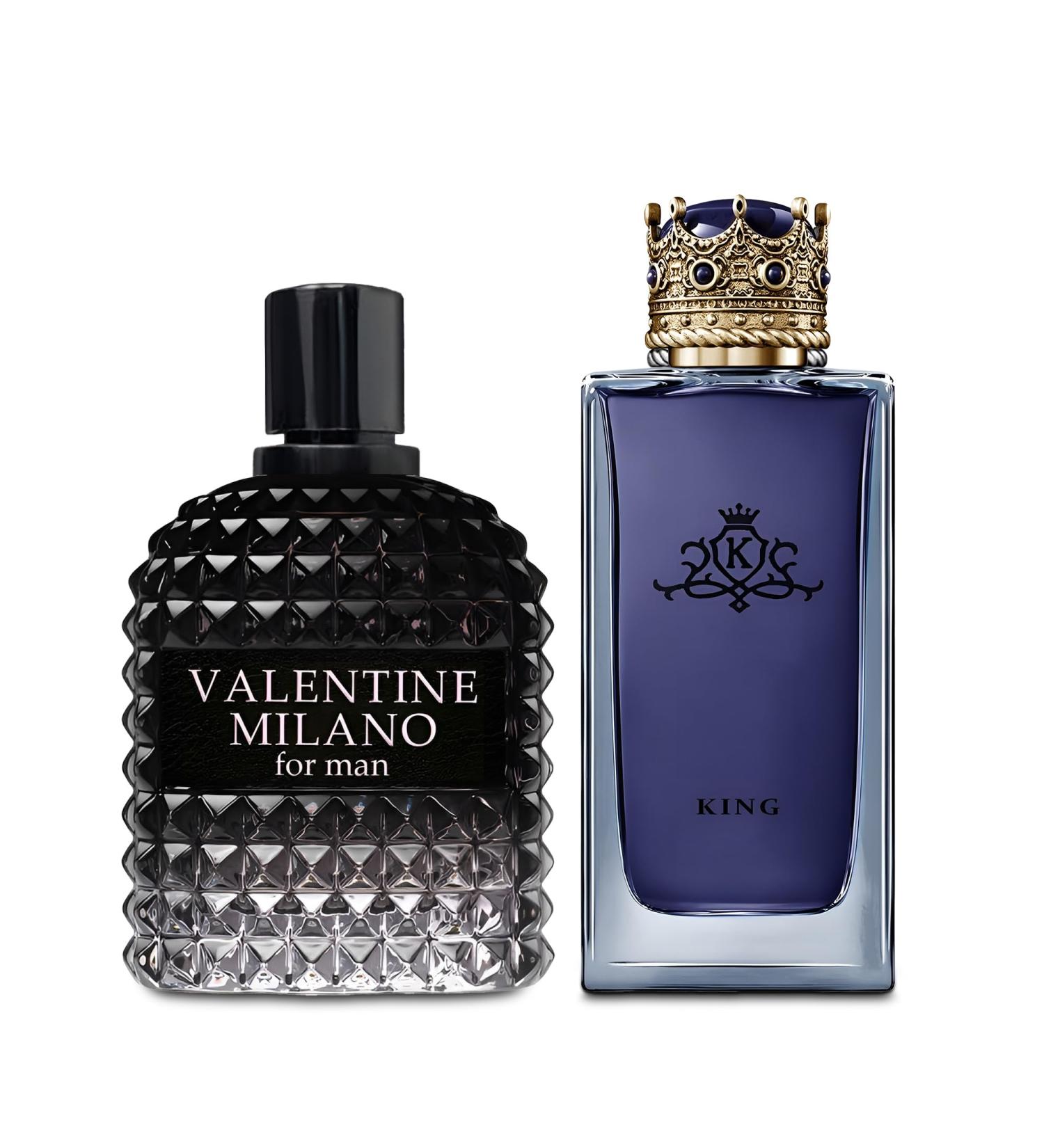 SavageExt/King 2PCS Eau De Toilette for Men-Fresh Romantic Scent Perfume for Men 3.4 Fl Oz Each Mens Cologne For All Skin Daily Used Valentine/King - Buy Online on GoSupps.com