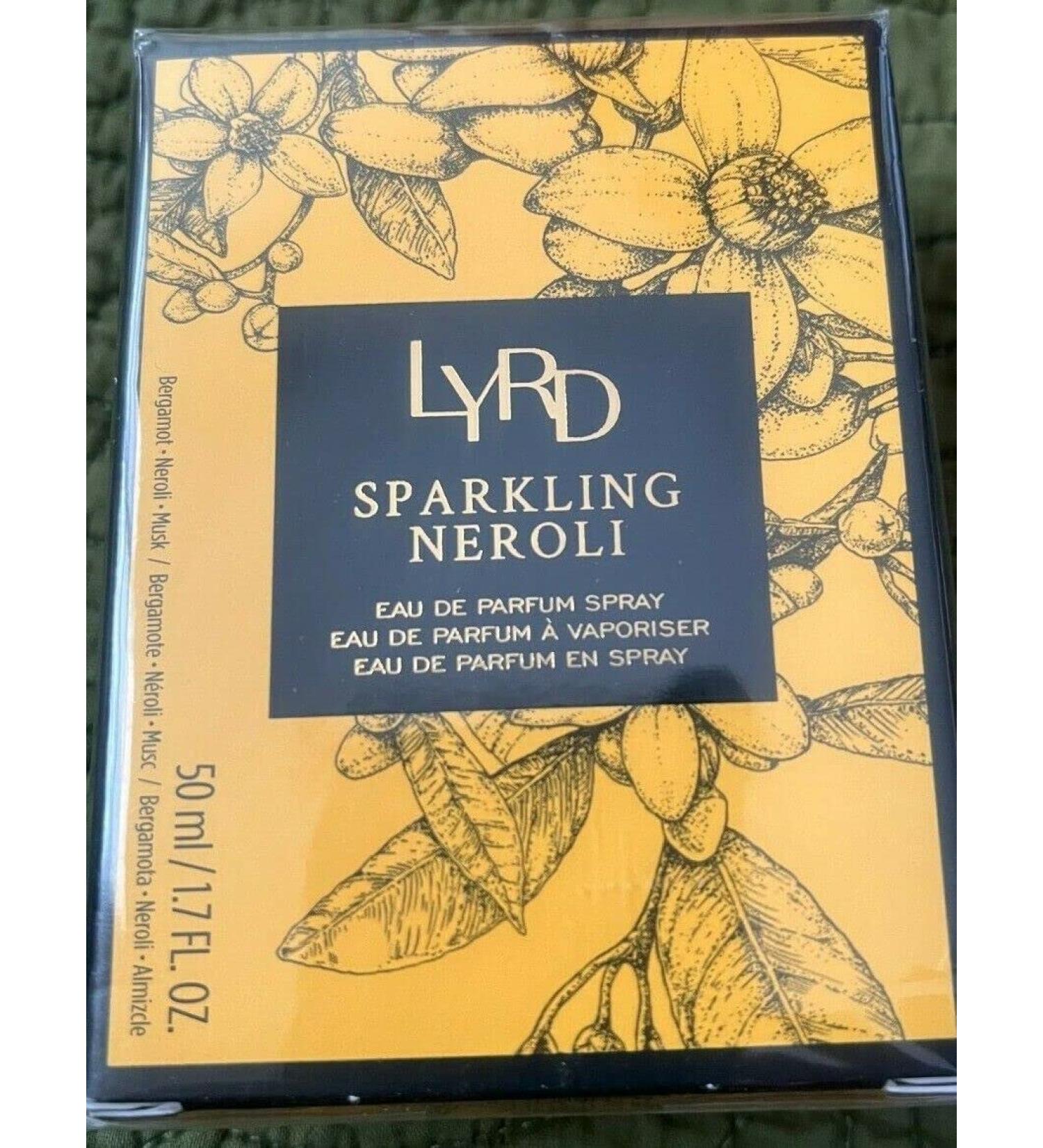 LYRD SPARKLING NEROLI EAU DE PARFUM SPRAY 1.7 FL OZ NIB - Buy Online on GoSupps.com
