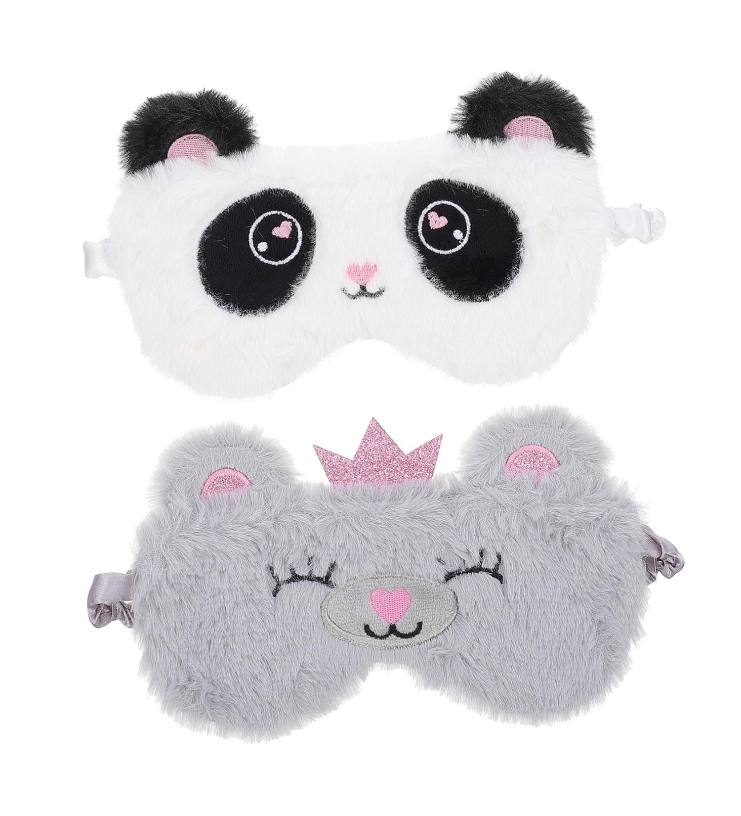 Fomiyes Soft Toy Eye Mask - Cozy Travel Stress Relief & Eye Care | Office & Skiing Essentials - Buy Online on GoSupps.com