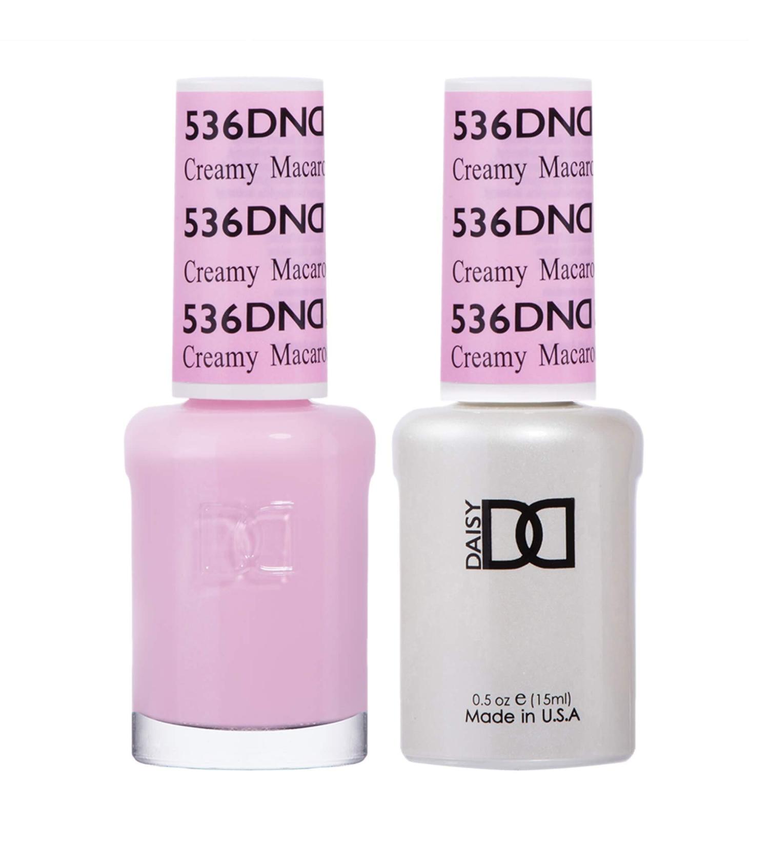 DND Duo Gel & Nail Polish Set - Cream Macaroon 536-2x15ml