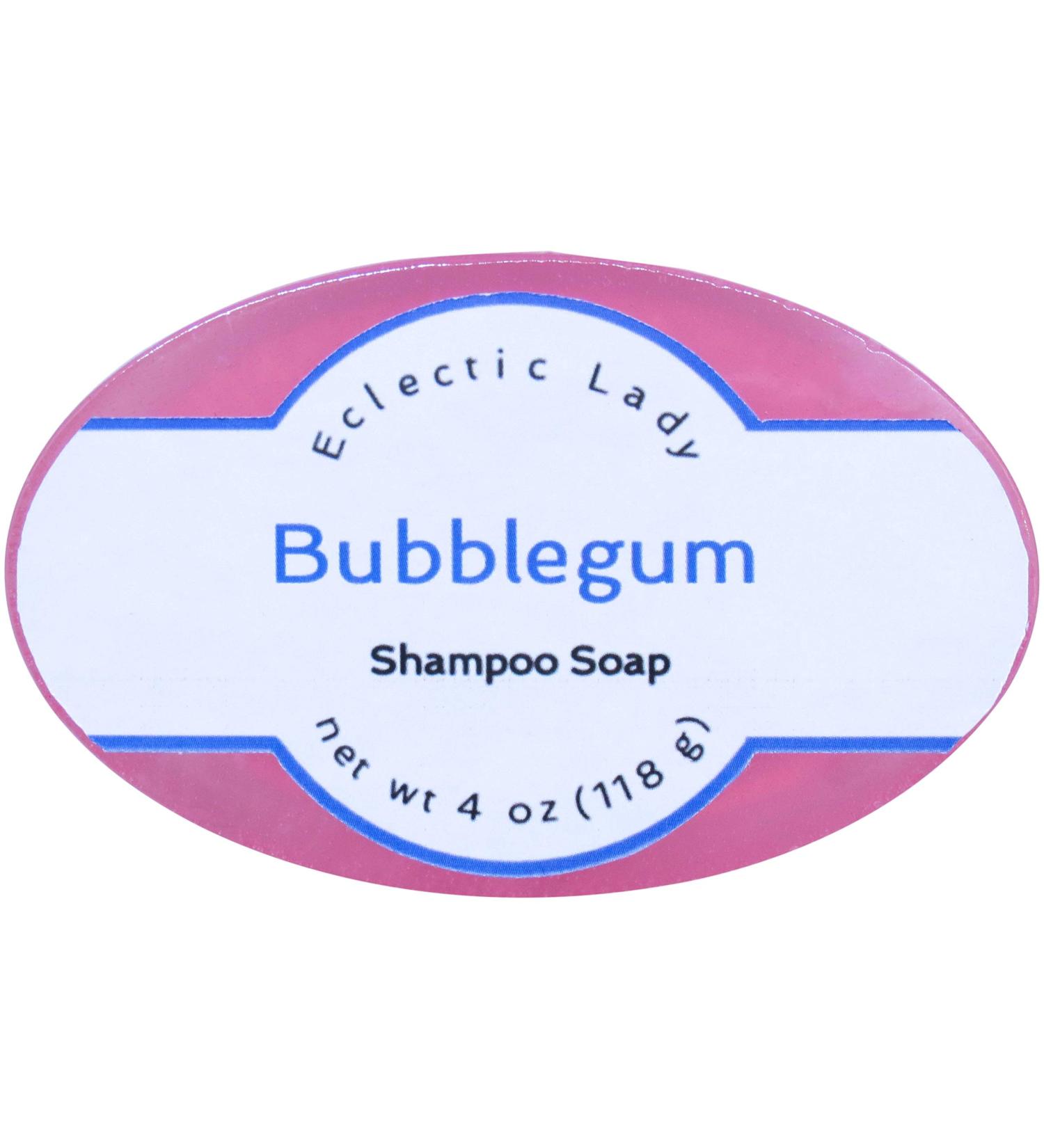 Buy Eclectic Lady Bubblegum Shampoo Soap Bar - Argan Oil Silk & Honey Protein - Nourishing Natural Hair Care - 4 oz - Buy Online on GoSupps.com