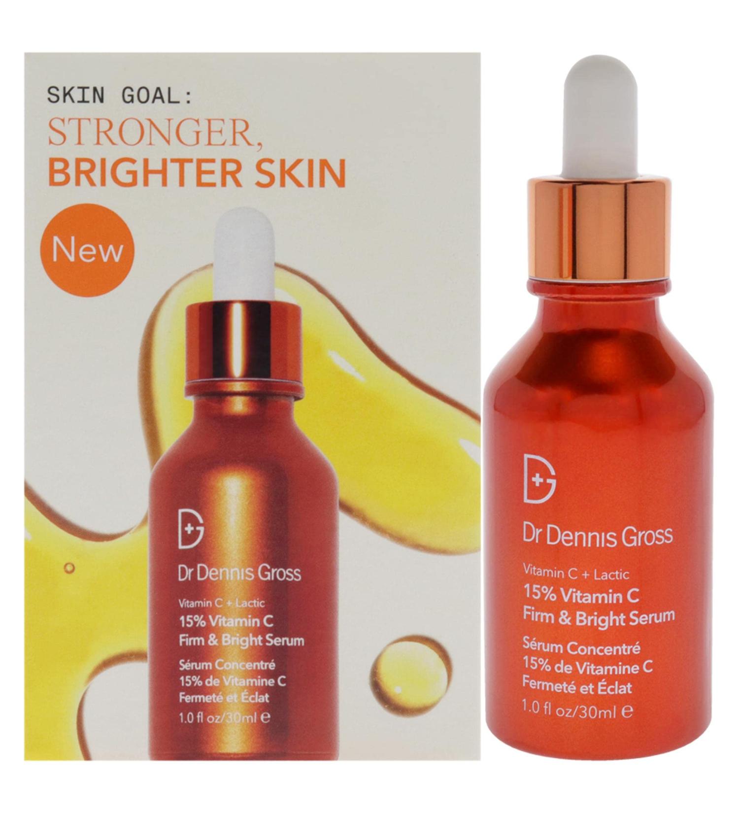 Dr. Dennis Gross Vitamin C Lactic 15% Firming Brightening Serum 1oz - Unisex - Buy Online on GoSupps.com