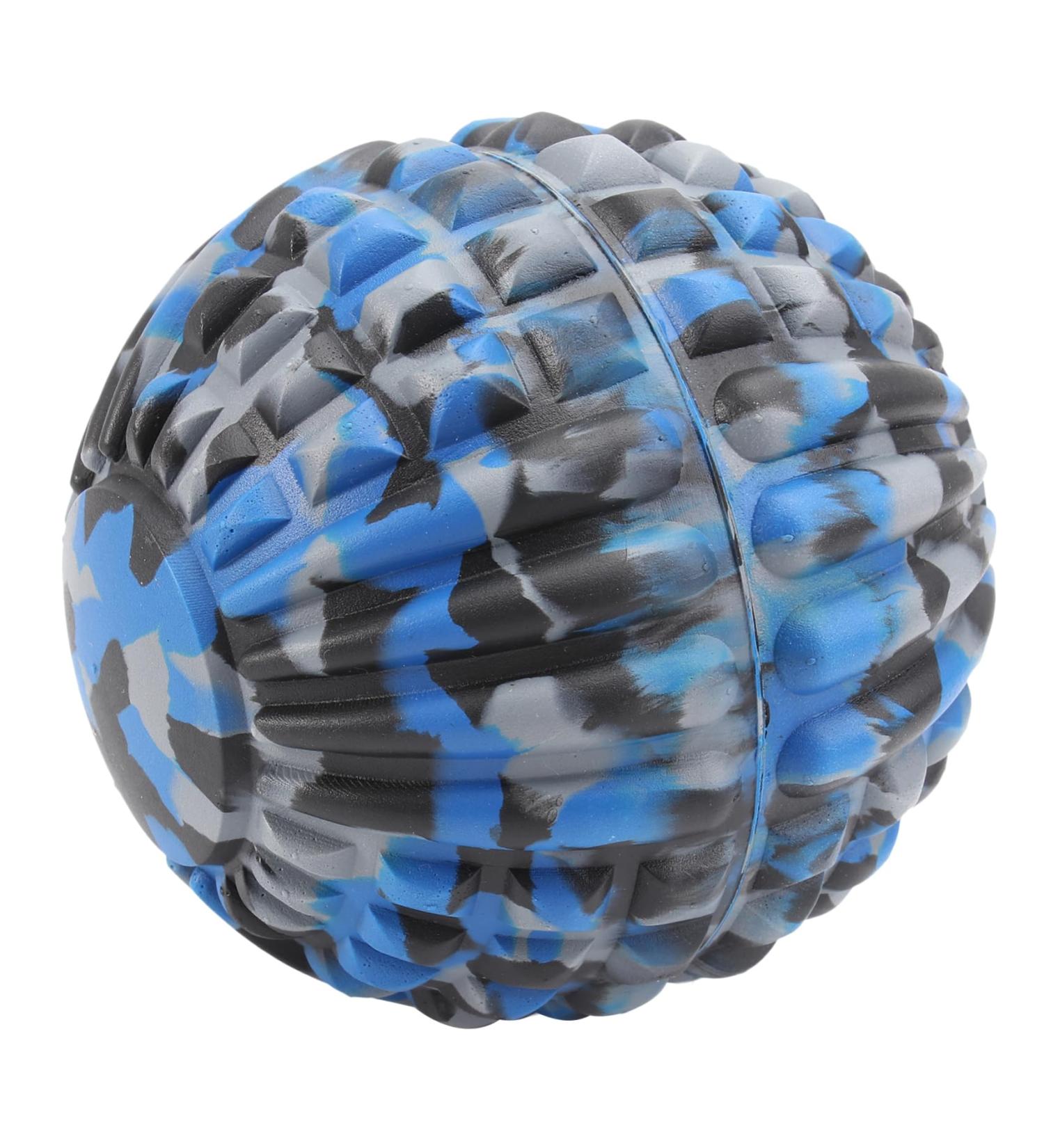 2PCs Fitness Roller & Lacrosse Ball - Plantar Fascia Massage Tool & Ceramic Toothbrush Holder - Foot Massager for Roller & Arch Relief - Camouflage Design - Buy Online on GoSupps.com