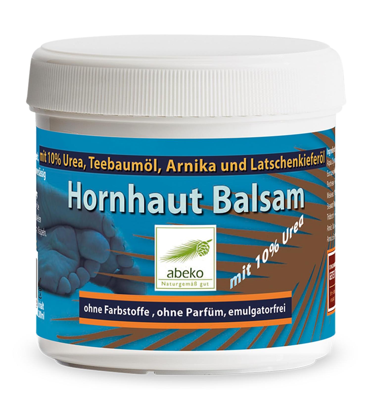 abeko abeko Callus Balm with 10% Urea 200ml for Very Dry or Callused Skin - Panthenol Jojoba Foot Care