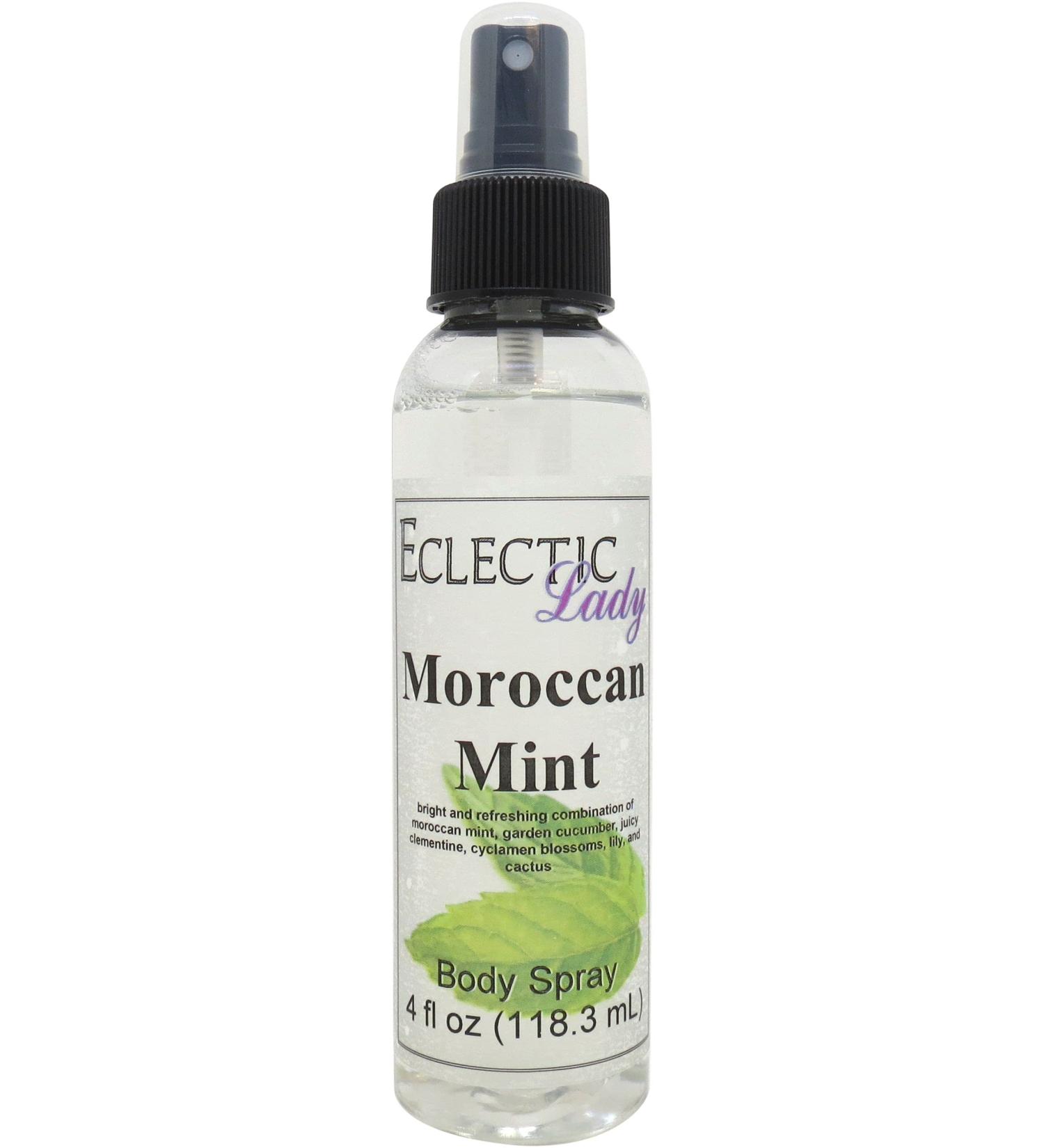 Moroccan Mint Body Spray 4 ounces Body Mist for Women with Clean Light & Gentle Fragrance Long Lasting Perfume with Comforting Scent for Men & Women Cologne with Soft Subtle Aroma For Daily Use 4 Fluid Ounces - Buy Online on GoSupps.com