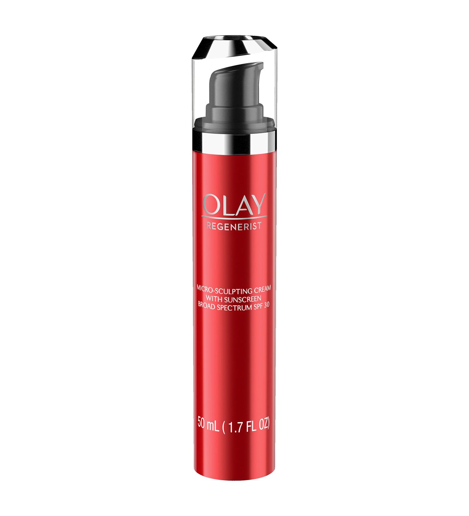 Olay Regenerist Micro-Sculpting Cream Face Moisturizer with SPF 30 - Hydrating Anti-Aging Cream 1.7 oz for All Skin Types - Buy Internationally - Buy Online on GoSupps.com