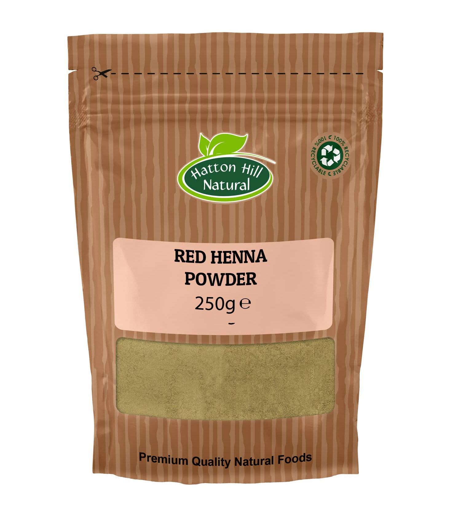 Red Henna Powder 250g by Hatton Hill