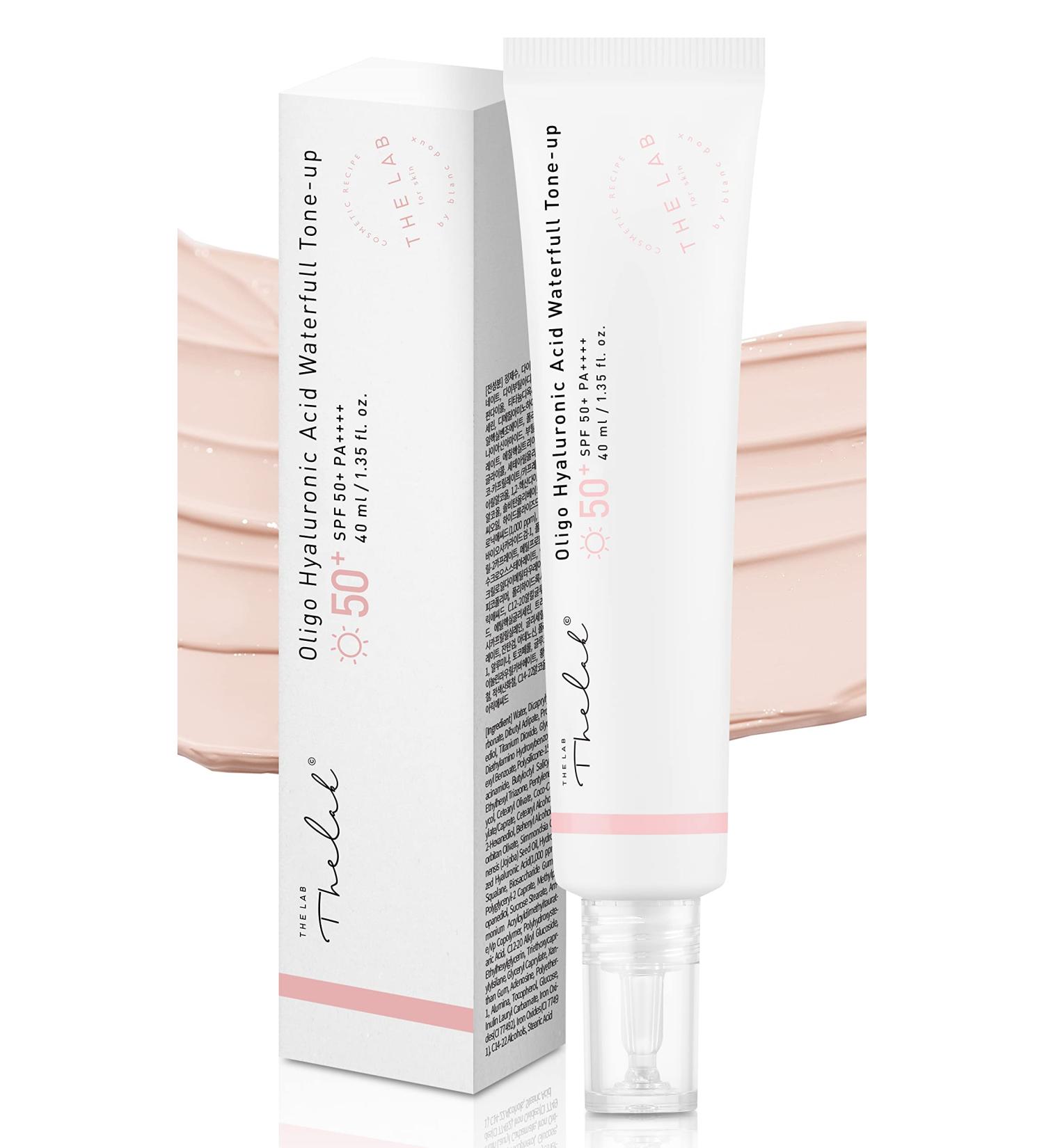 Buy THE LAB BY BLANC DOUX Oligo Hyaluronic Acid Tinted Moisturizer SPF 50+ - Vegan Skincare & Makeup Base - Flawless Coverage with Plant-Derived Ingredients | International Shipping Available - Buy Online on GoSupps.com