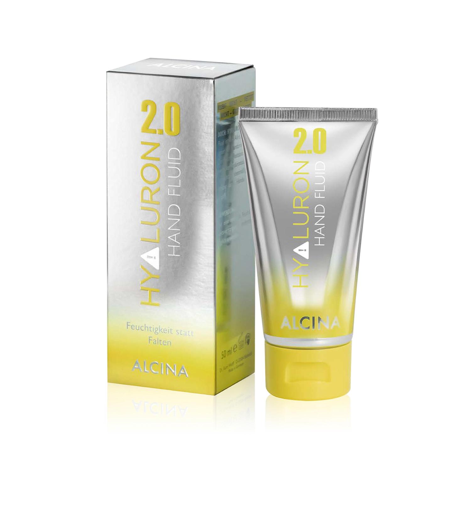 Alcina Hyaluron 2.0 Hand Fluid 50ml - Hydrating Hand Cream for Soft Youthful Skin | International Shipping Available - Buy Online on GoSupps.com
