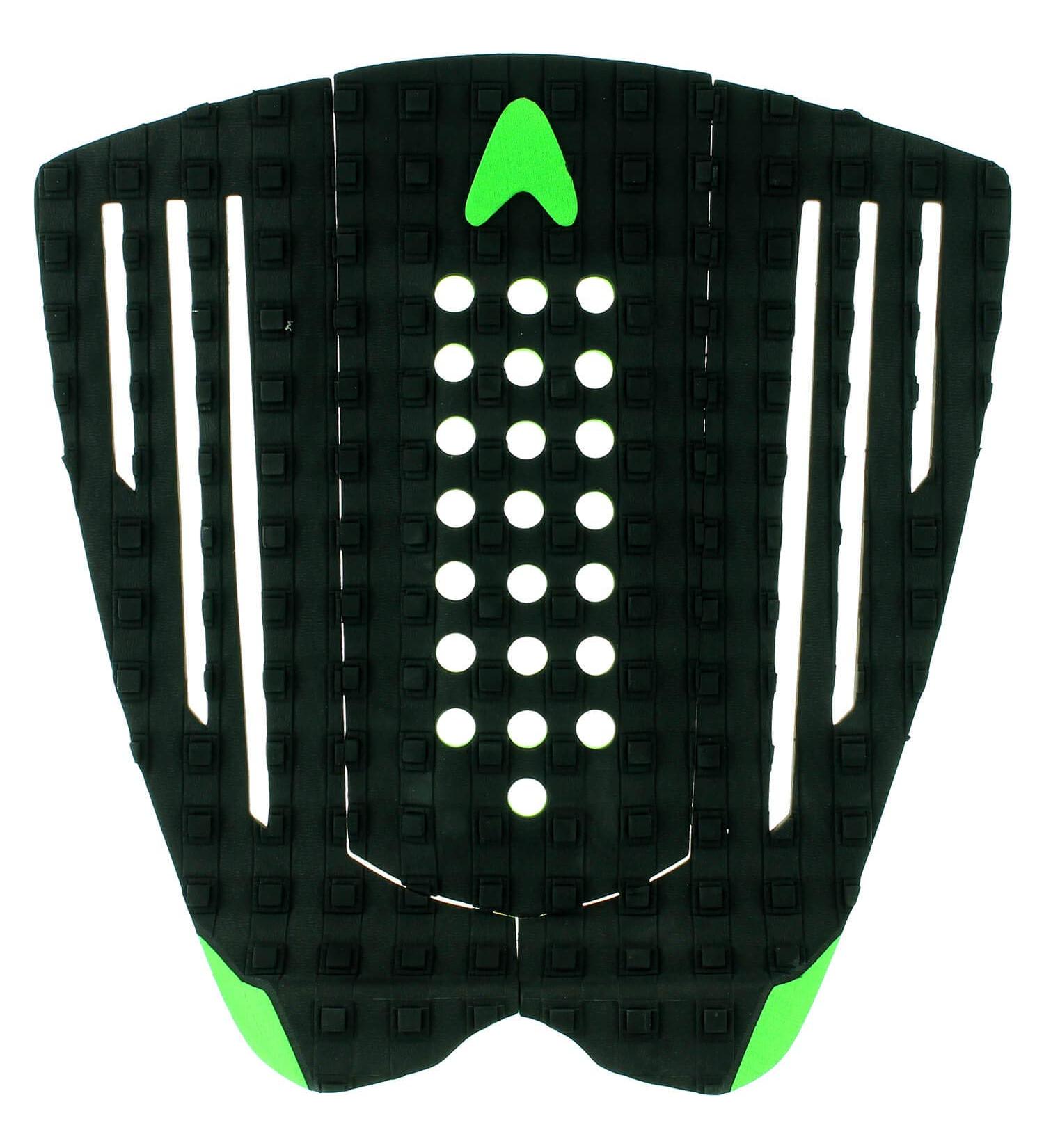 Astrodeck Patrick Gudauskas 126 Black/Green Surfboard Traction Pad