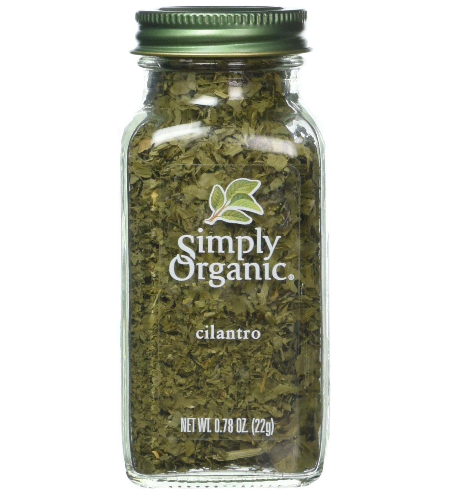 Simply Organic Cilantro - 6-Pack, 0.78 oz Each - Buy Online on GoSupps.com