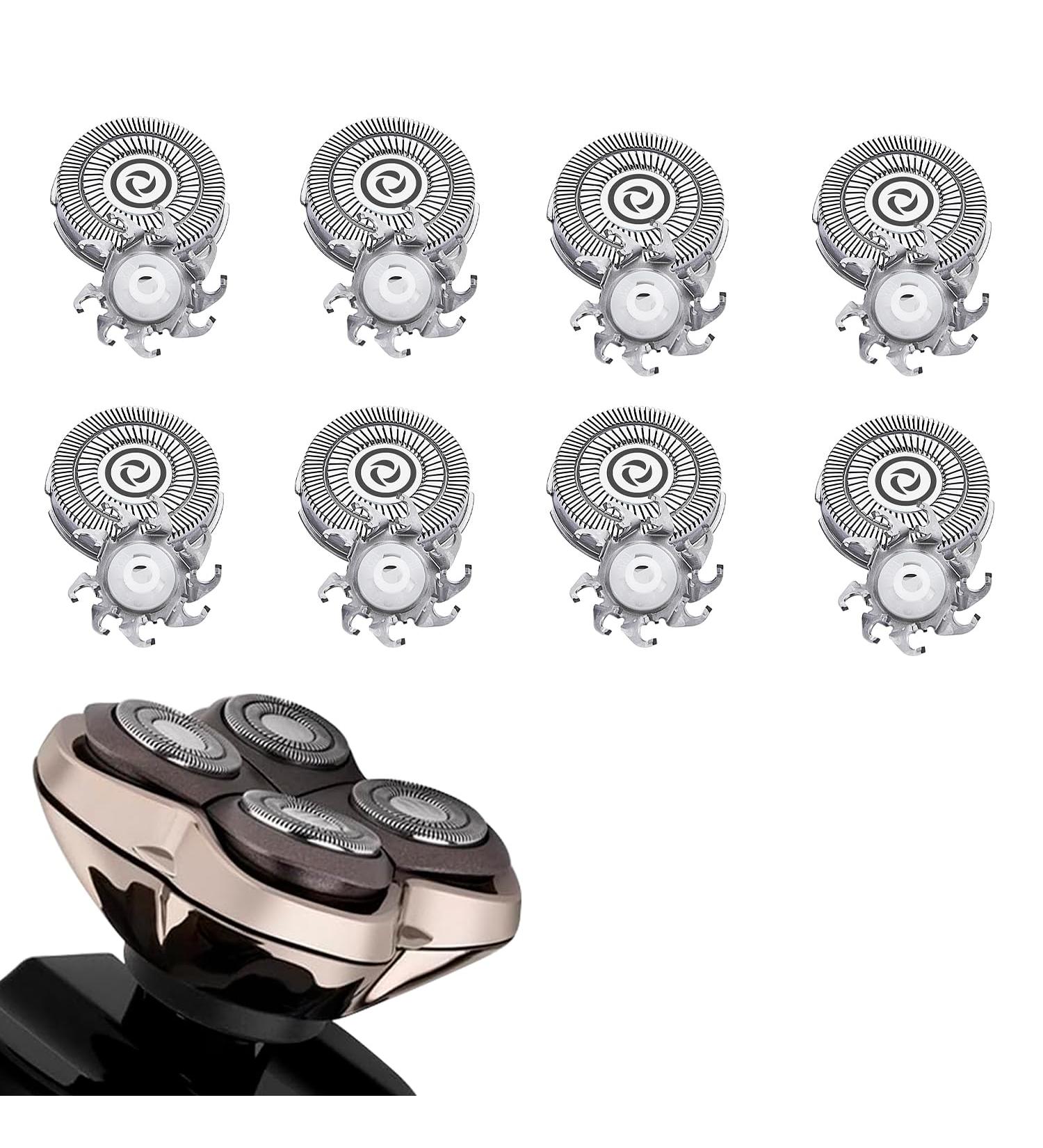 Shaver Replacement Heads for Skull Shaver Pitbull Gold Pro & Platinum Pro - 8PCS - Buy Online on GoSupps.com