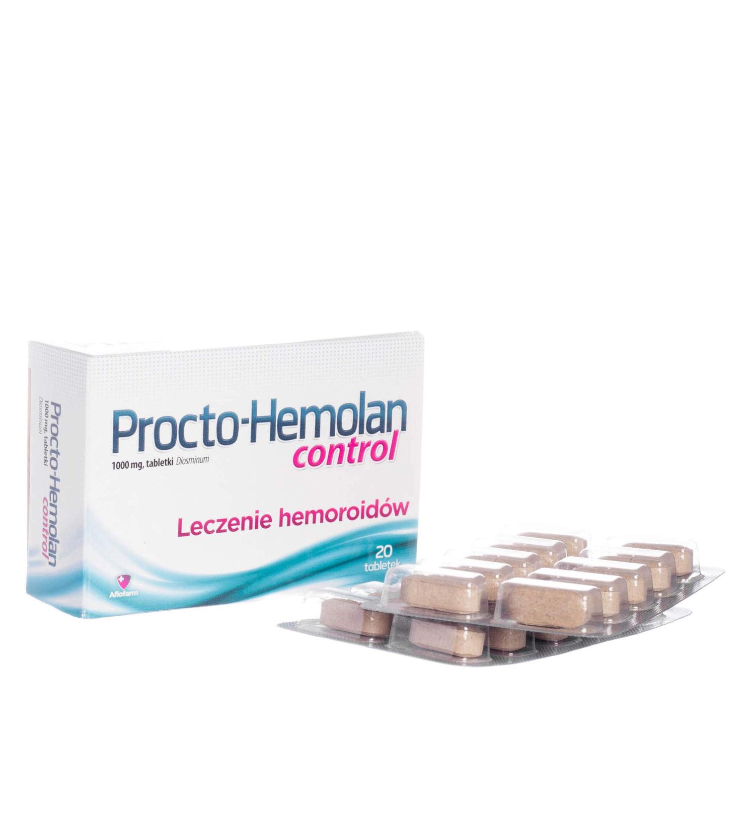 PROCTOHEMOLAN 20 Tablets Procto hemolan Control hemorrhoid Rectal Bleeding Pain