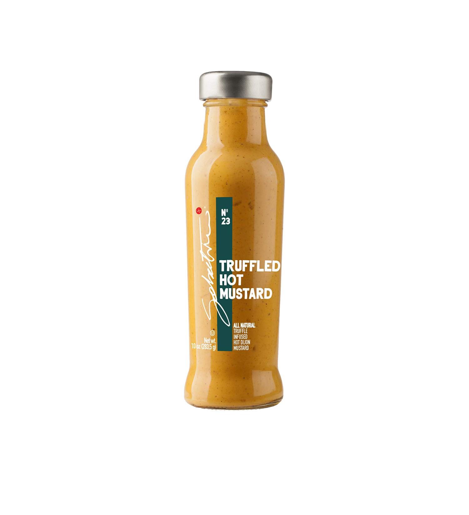 Sabatino Tartufi Truffle Hot Mustard 10 oz - All Natural Gourmet Dijon Mustard Infused with Black Truffles (Kosher, Vegan, Vegetarian) - Buy Online on GoSupps.com