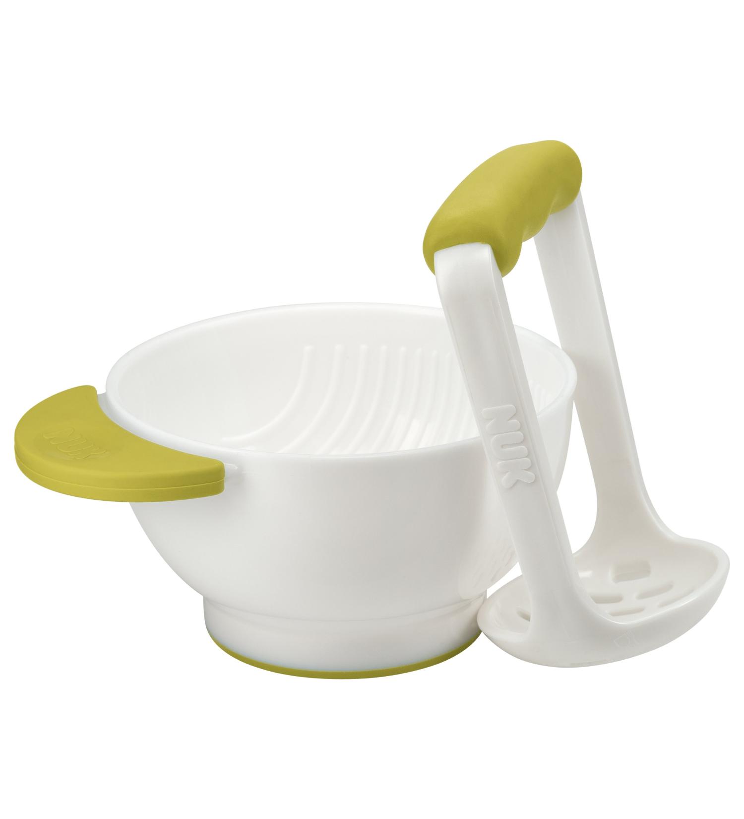 NUK Food Masher & Bowl - Green | Baby Food Processor - Buy Online on GoSupps.com