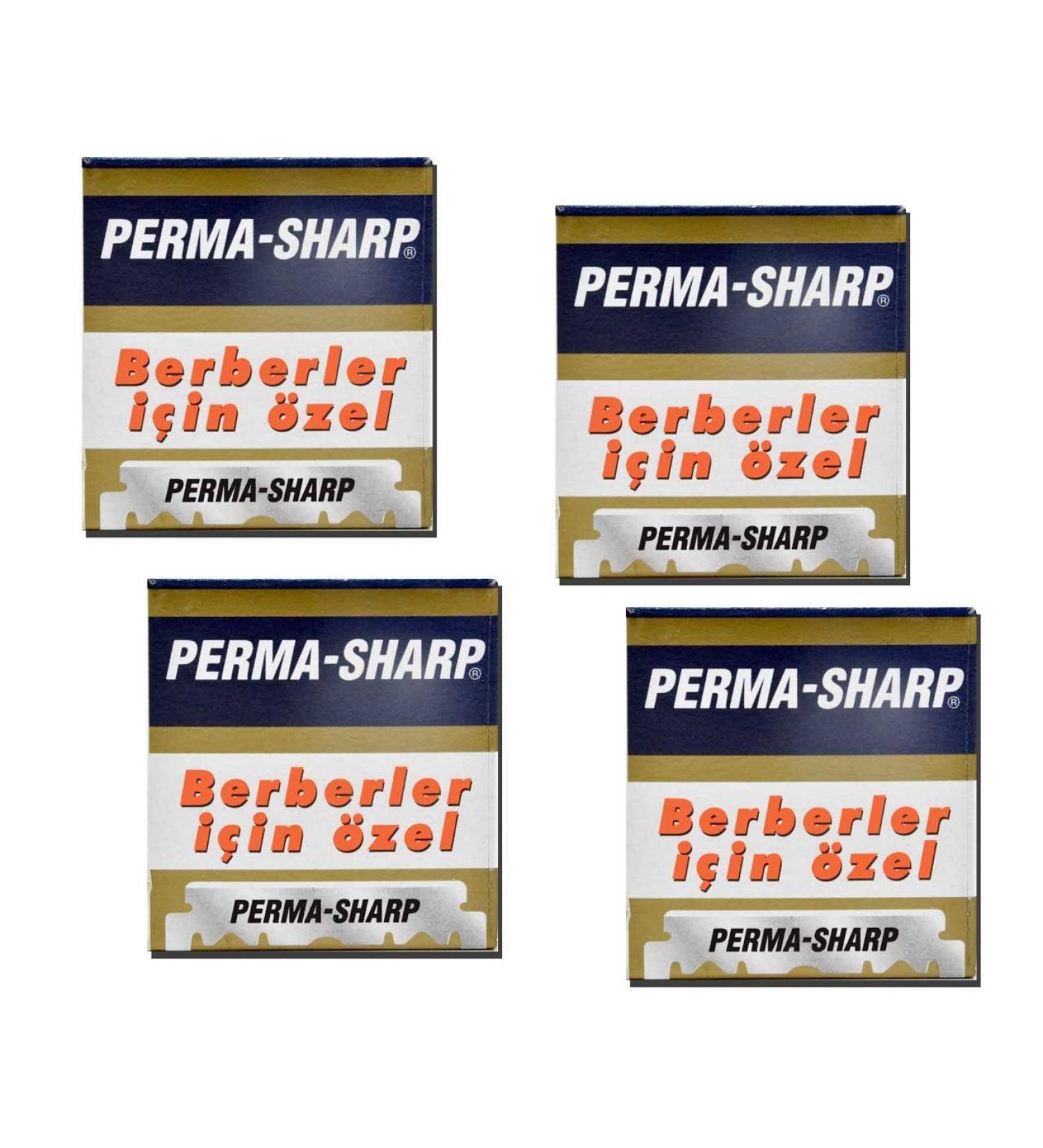 Unknown Perma Sharp Professional Razor Blades 4 x 100
