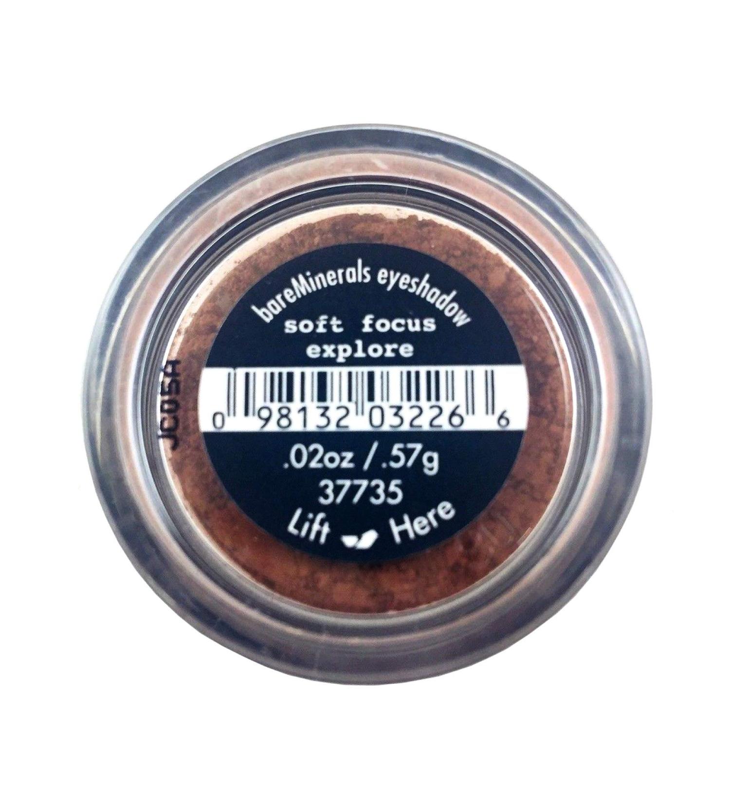 Bare Minerals Soft Focus Explore Eyeshadow - 0.02 oz | Natural Pigment & Long-Lasting Formula - Buy Online on GoSupps.com