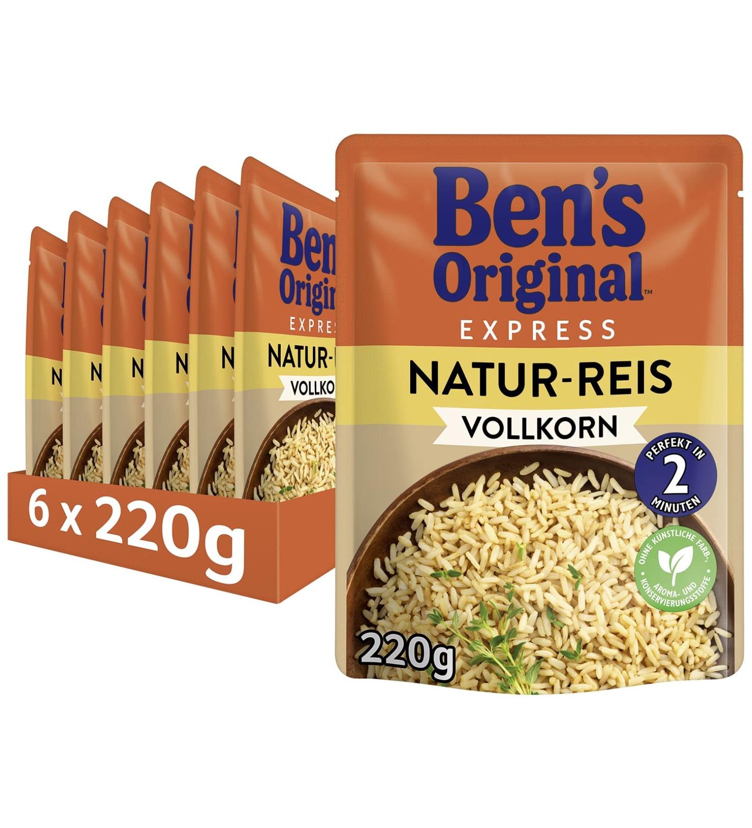 Buy Ben's Original Express Brown Rice - 6 Pack (220g each) | International Shipping Available - Buy Online on GoSupps.com