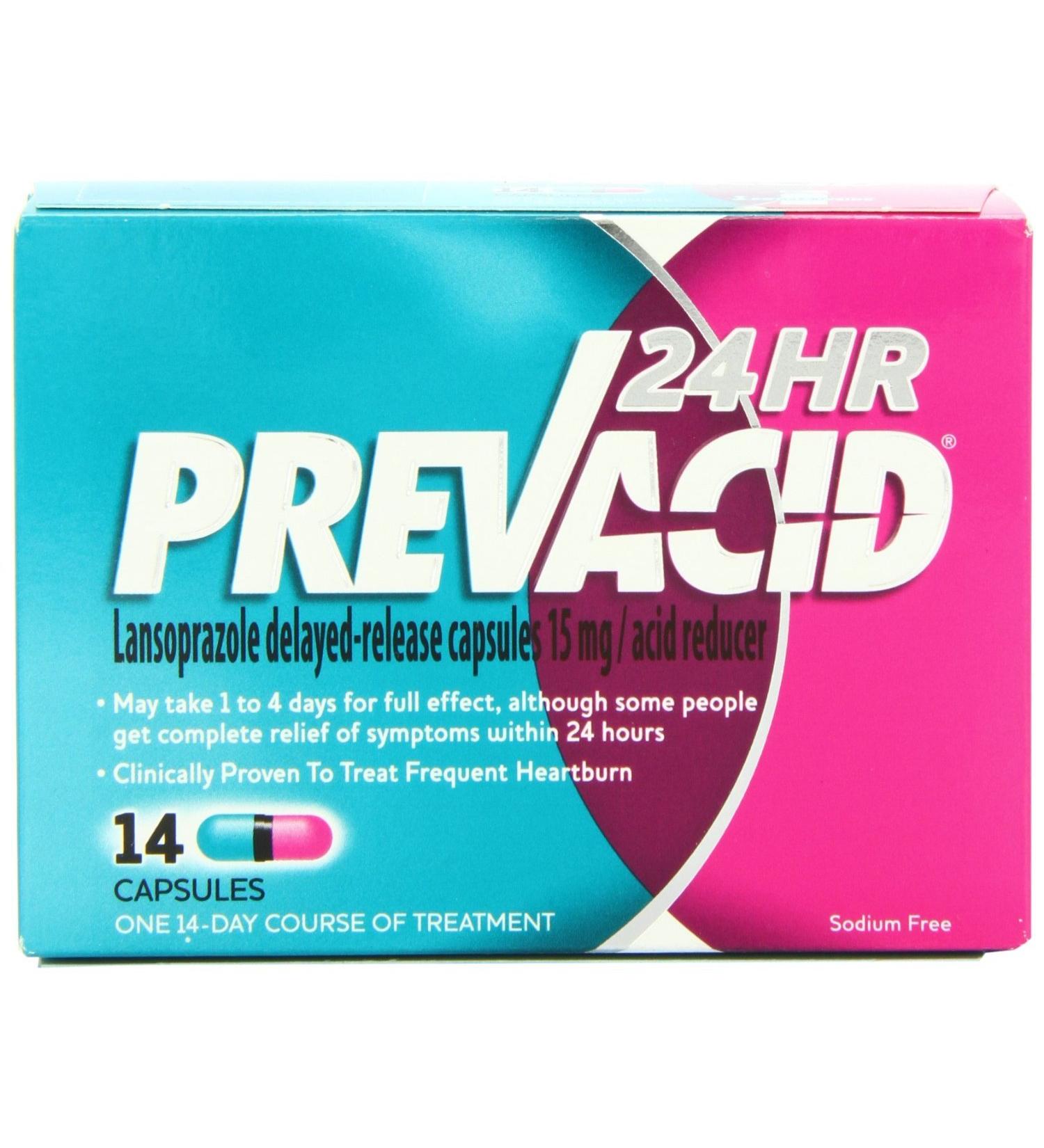 PREVACID CAPS 15 MG 24HR (OTC) 14