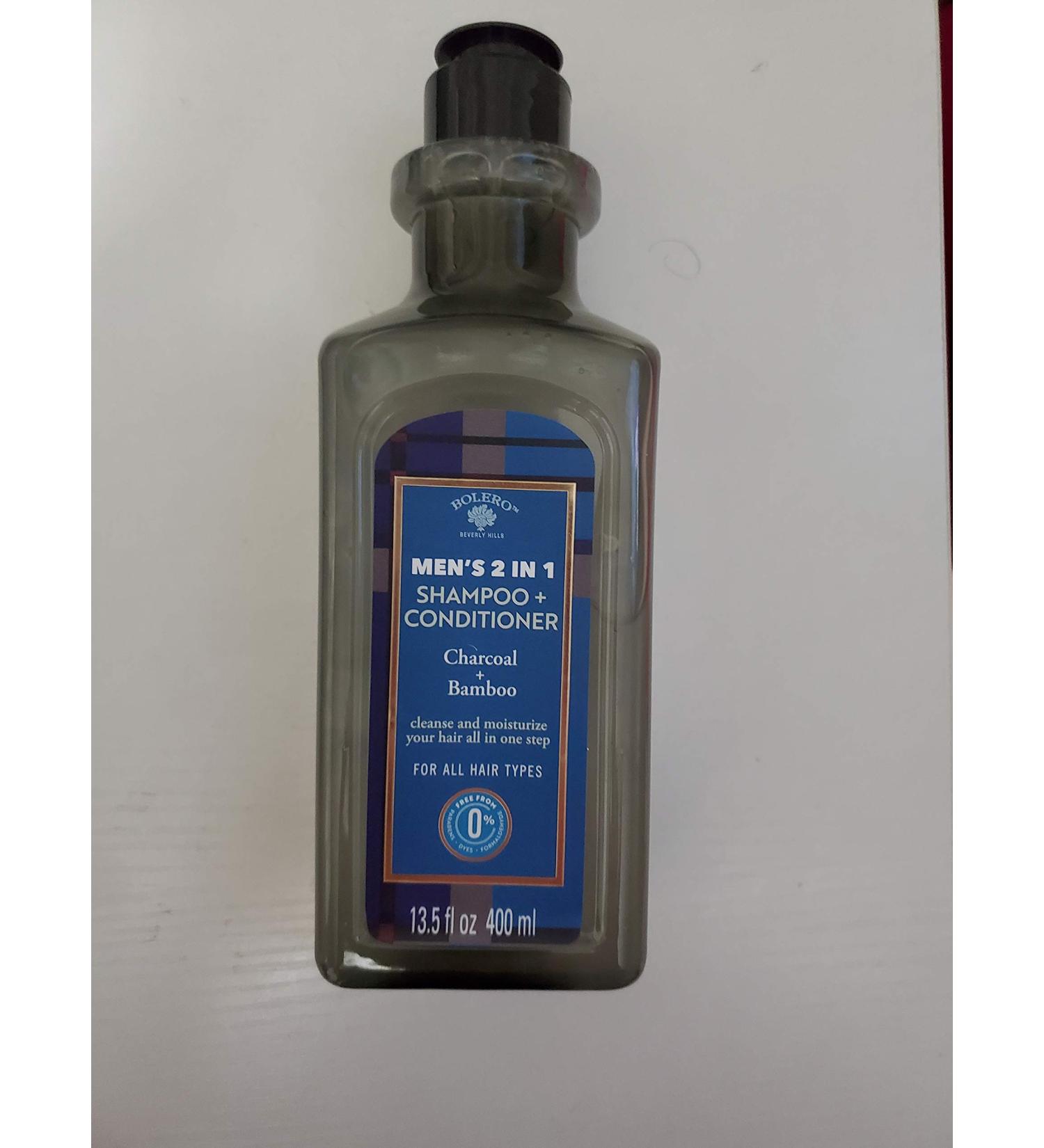 Bolero Men's 2-in-1 Shampoo + Conditioner - Nourish & Cleanse | Shop Internationally - Buy Online on GoSupps.com