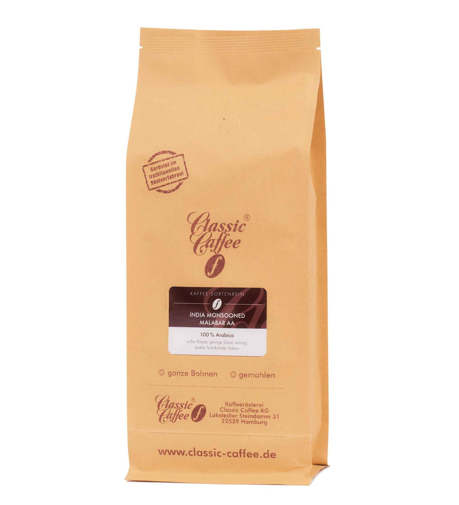 Classic Caffee India Monsooned Malabar AA Ground 1000 g