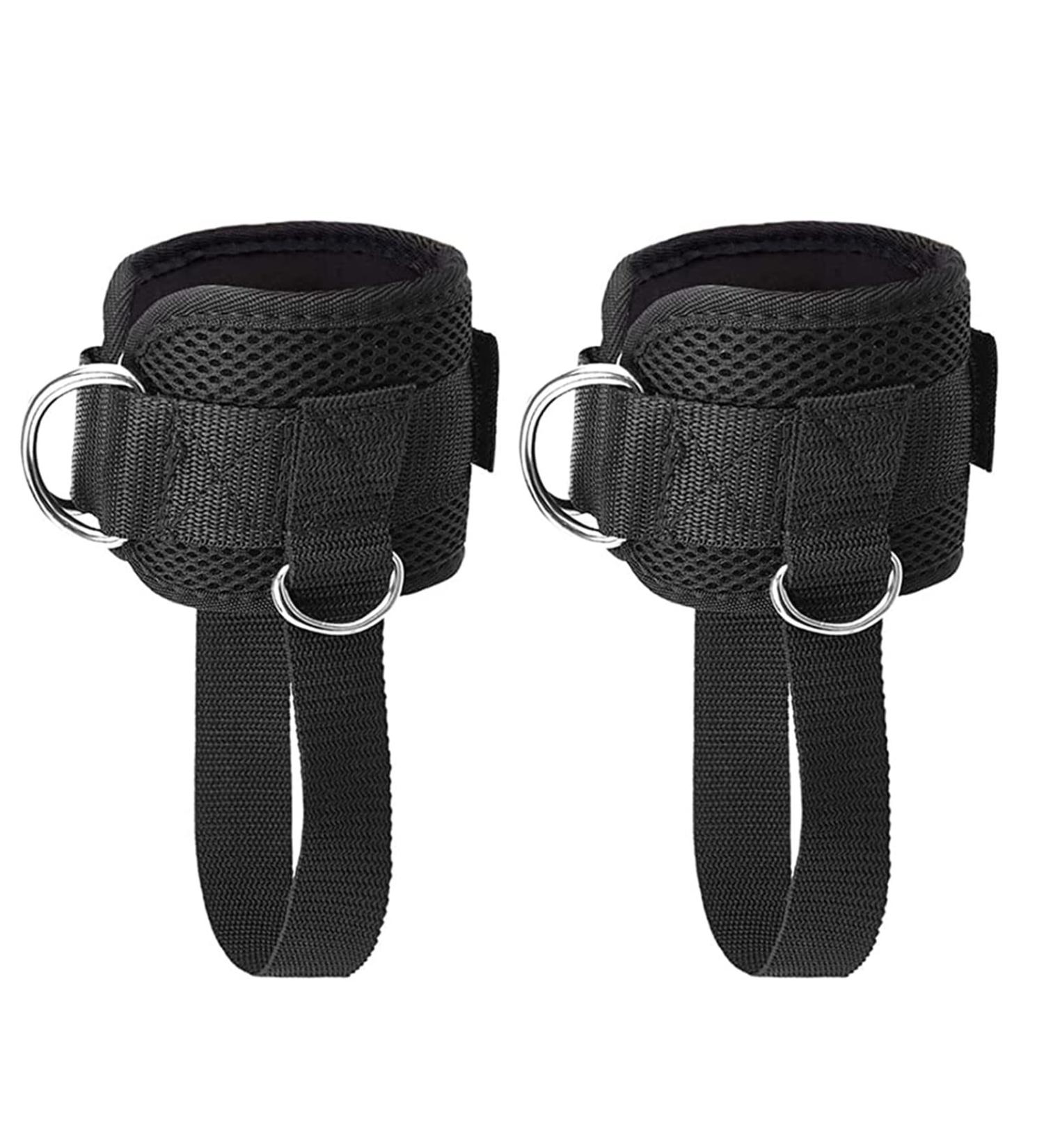 Weight Cuffs & Foot Loops - 2-Piece Adjustable Fitness Equipment for Strength & Leg Training - Buy Online on GoSupps.com