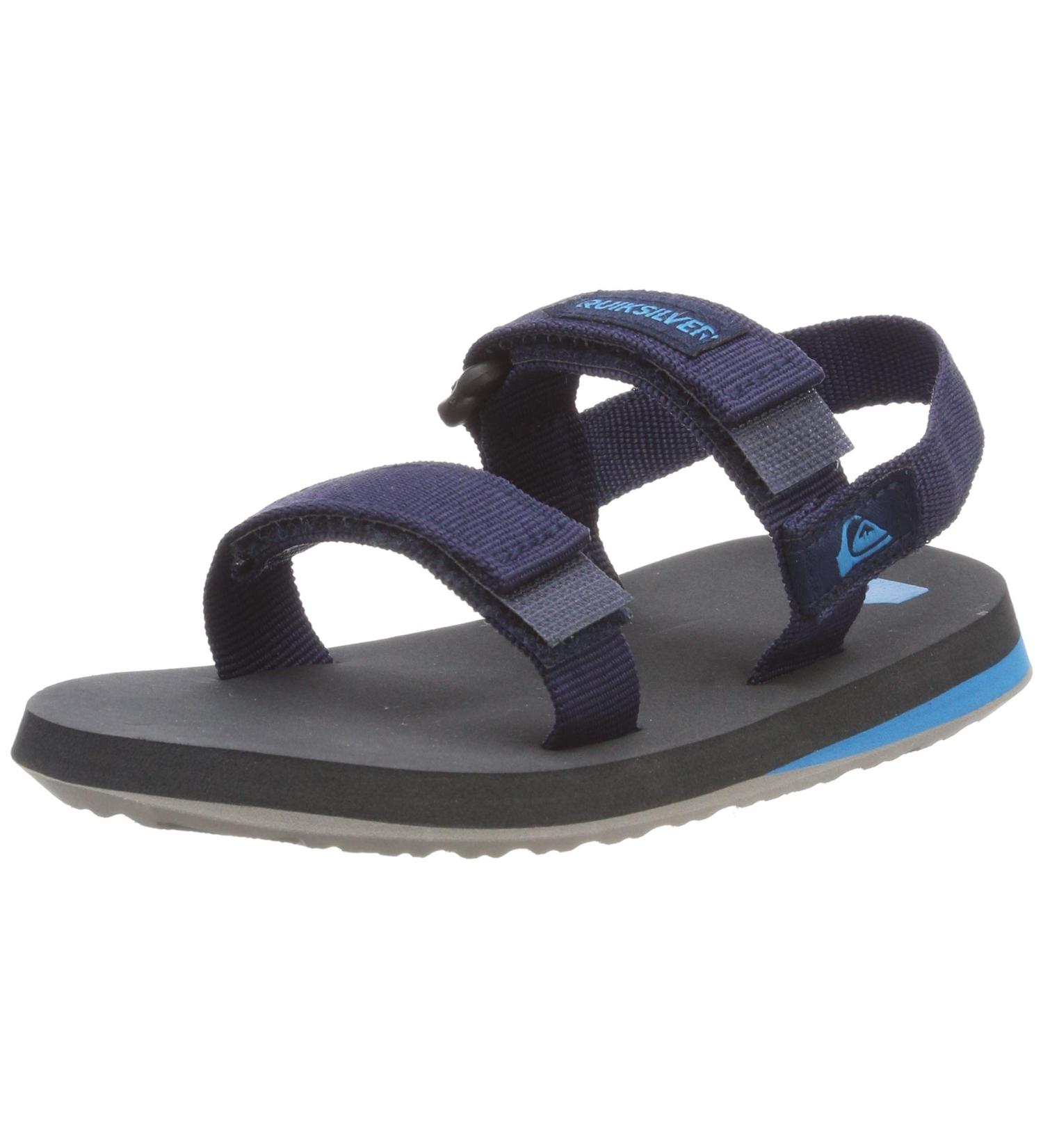 Quiksilver Boy's Monkey Caged Sports Sandals - Blue/Grey - Size 7 UK - Buy Online on GoSupps.com