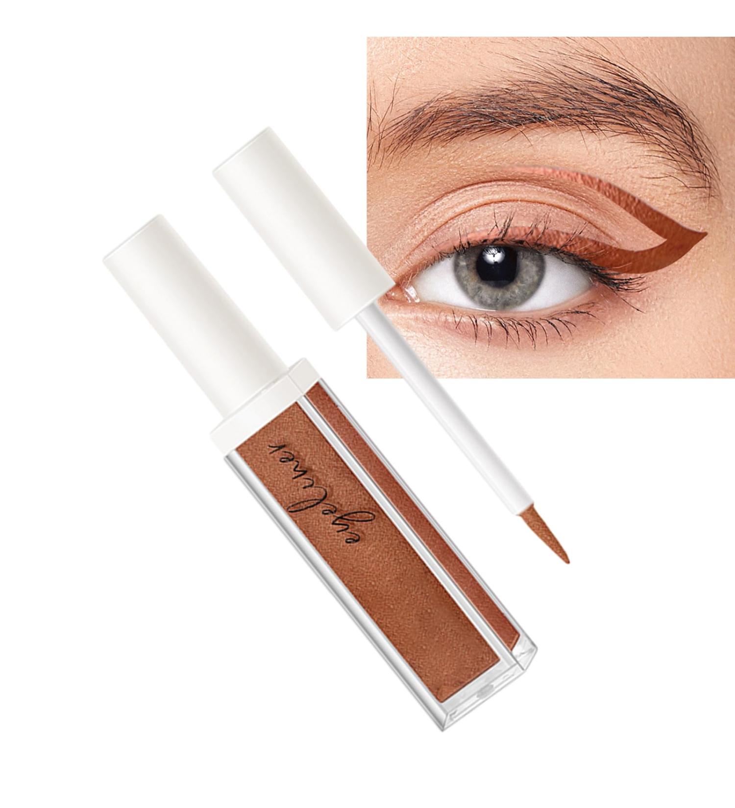  bellv Liquid Eyeliner | Colorful Glitter Liquid Eyeliner - Shimmering Liquid Eyeshadow Waterproof Glitter Eyeliner for Valentine's Day and Birthday Gifts Bellv - Buy Online on GoSupps.com