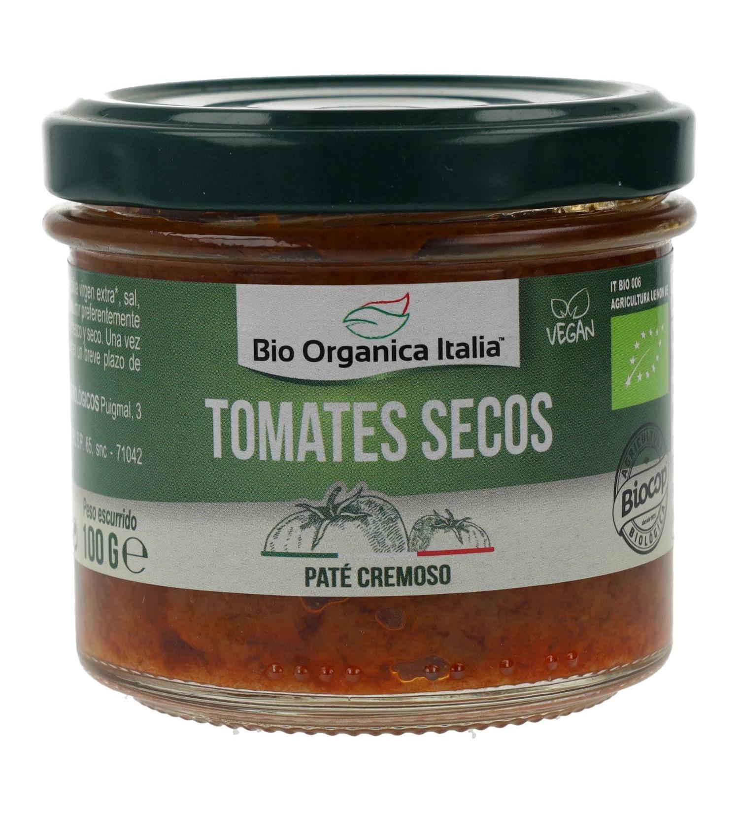 Bio Organica Tartinable of dried tomatoes 100 g - Buy Online on GoSupps.com