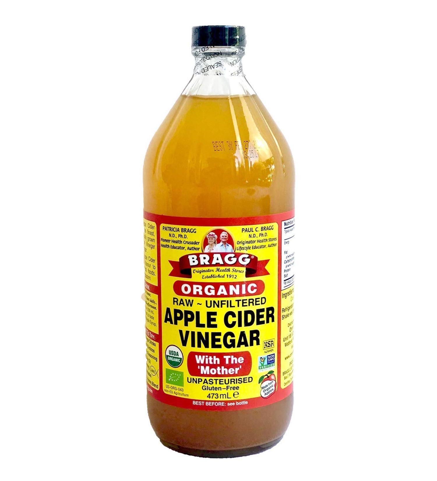 Braggs Apple Cider Vinegar (with The Mother) 473ml