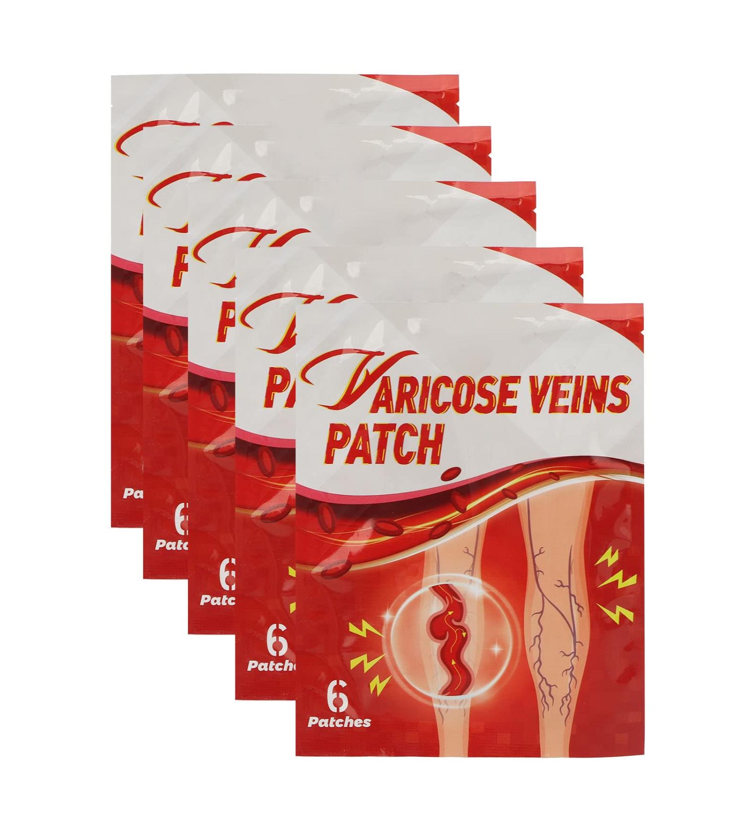 Spider Vein Plaster 30ct | Varicose Vein & Phlebitis Care | Leg Vein Removal Treatment - Buy Online on GoSupps.com