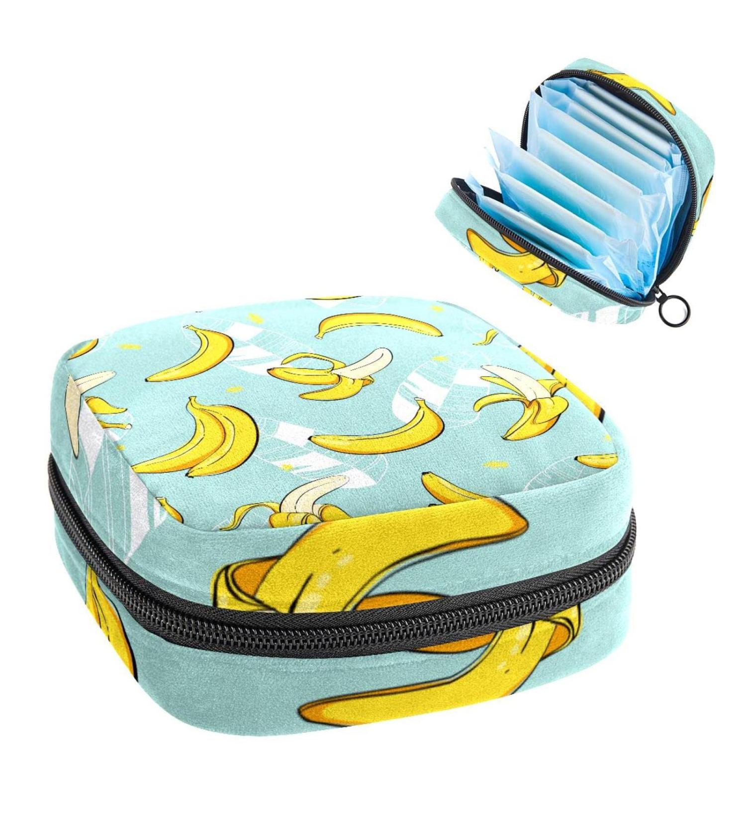 Womens Bonds Storage Pockets Stillpad Halter Banana Summer Fruit Period Kit Bag - Feminine Products | Stylish & Functional - Buy Online on GoSupps.com
